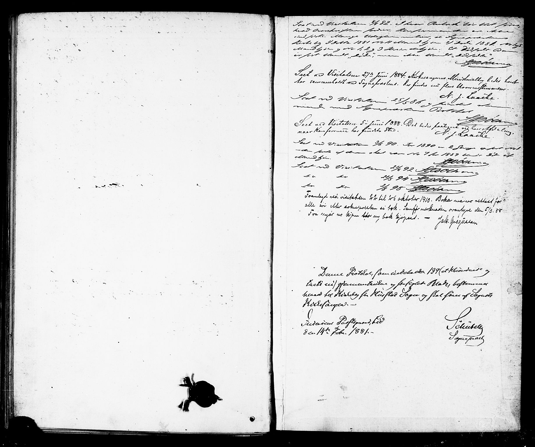 Ministerialprotokoller, klokkerbøker og fødselsregistre - Nord-Trøndelag, SAT/A-1458/732/L0318: Parish register (copy) no. 732C02, 1881-1911