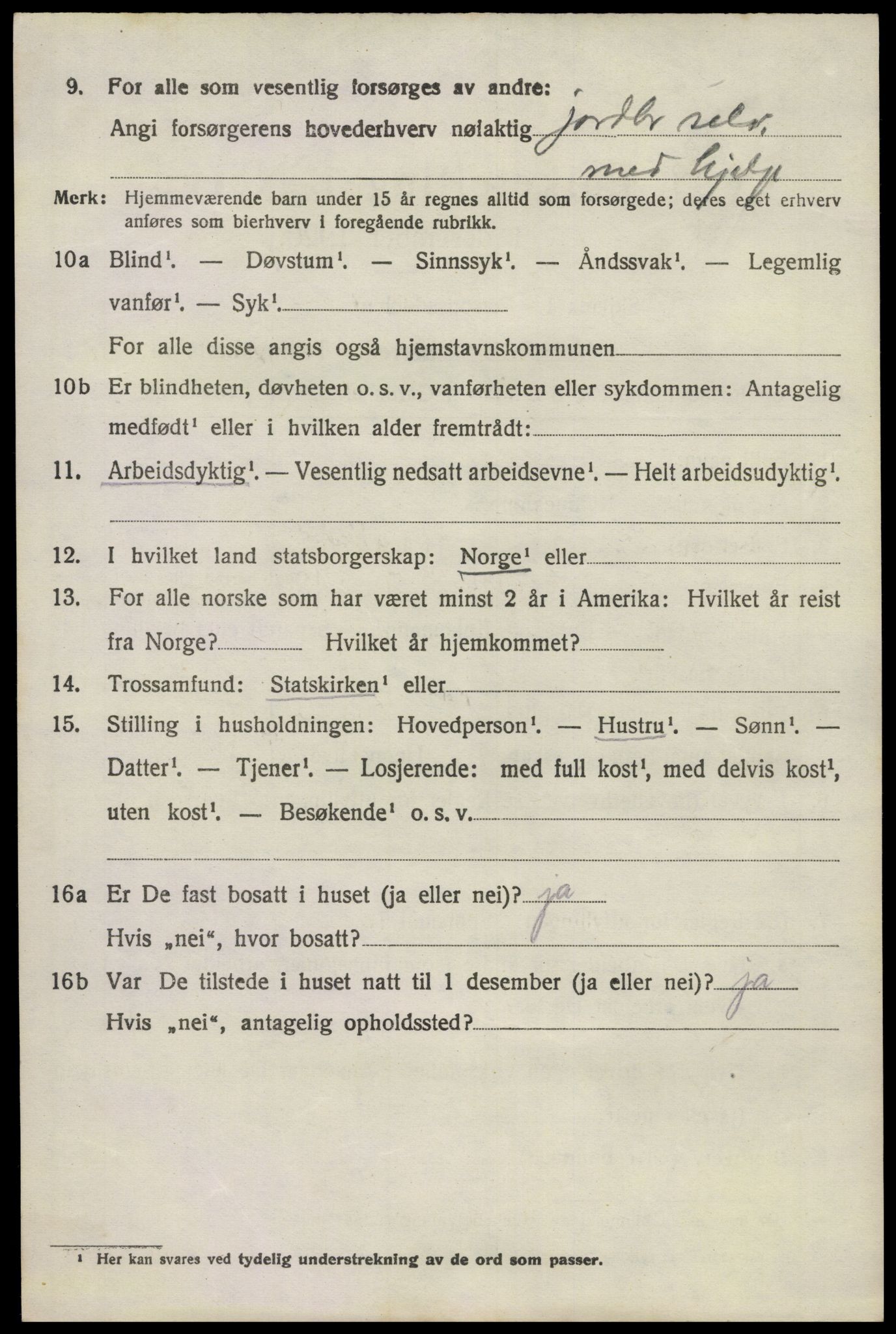SAKO, 1920 census for Hedrum, 1920, p. 9874