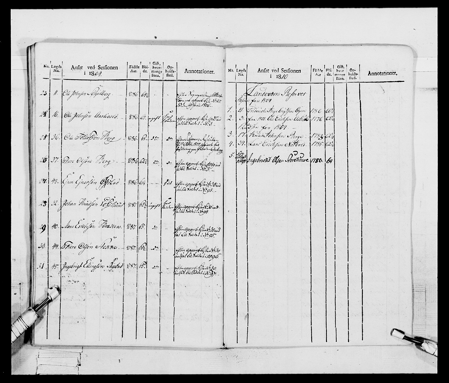 Generalitets- og kommissariatskollegiet, Det kongelige norske kommissariatskollegium, AV/RA-EA-5420/E/Eh/L0083c: 2. Trondheimske nasjonale infanteriregiment, 1810, p. 43