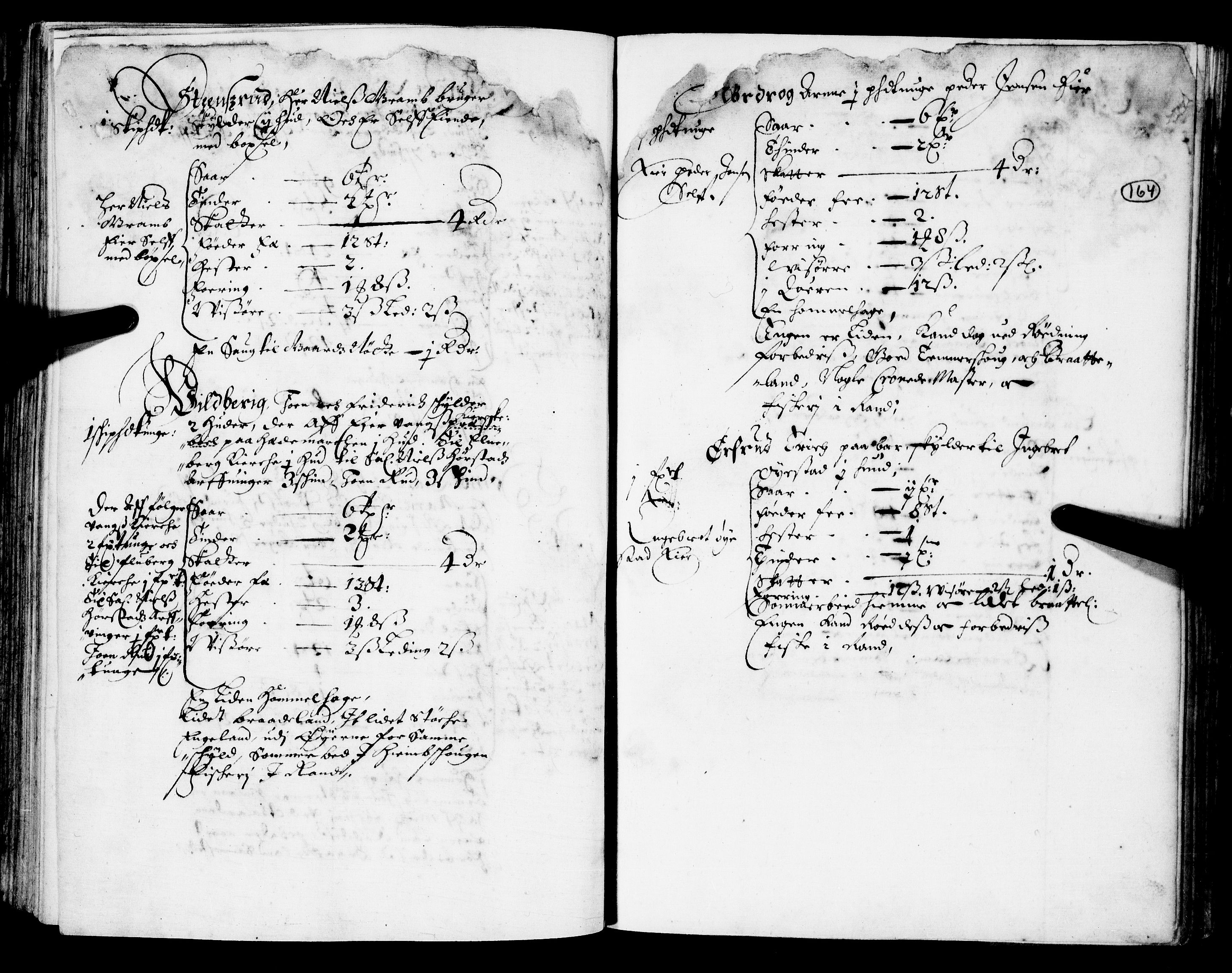 Rentekammeret inntil 1814, Realistisk ordnet avdeling, AV/RA-EA-4070/N/Nb/Nba/L0018: Hadeland og Valdres fogderi, 3. del, 1669, p. 163b-164a