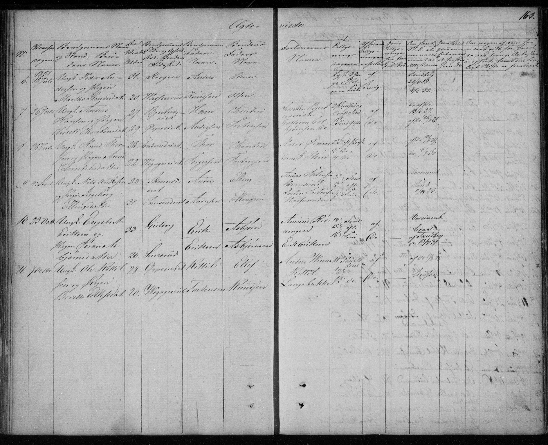 Krødsherad kirkebøker, SAKO/A-19/F/Fa/L0002: Parish register (official) no. 2, 1829-1851, p. 163