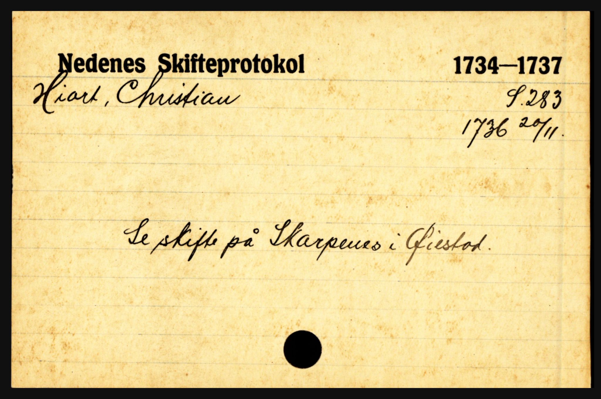 Nedenes sorenskriveri før 1824, AV/SAK-1221-0007/H, p. 12131