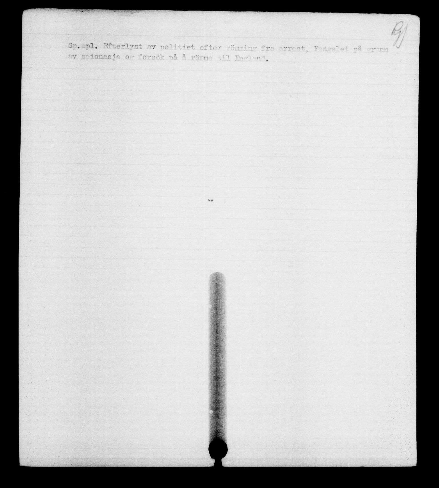 Utenriksstasjonene, Legasjonen i Stockholm, Flyktningkontoret, AV/RA-S-6753/V/Va/L0003: Kjesäterkartoteket, flyktninger med registreringsnr. 2001-3495, 1940-1945, p. 217