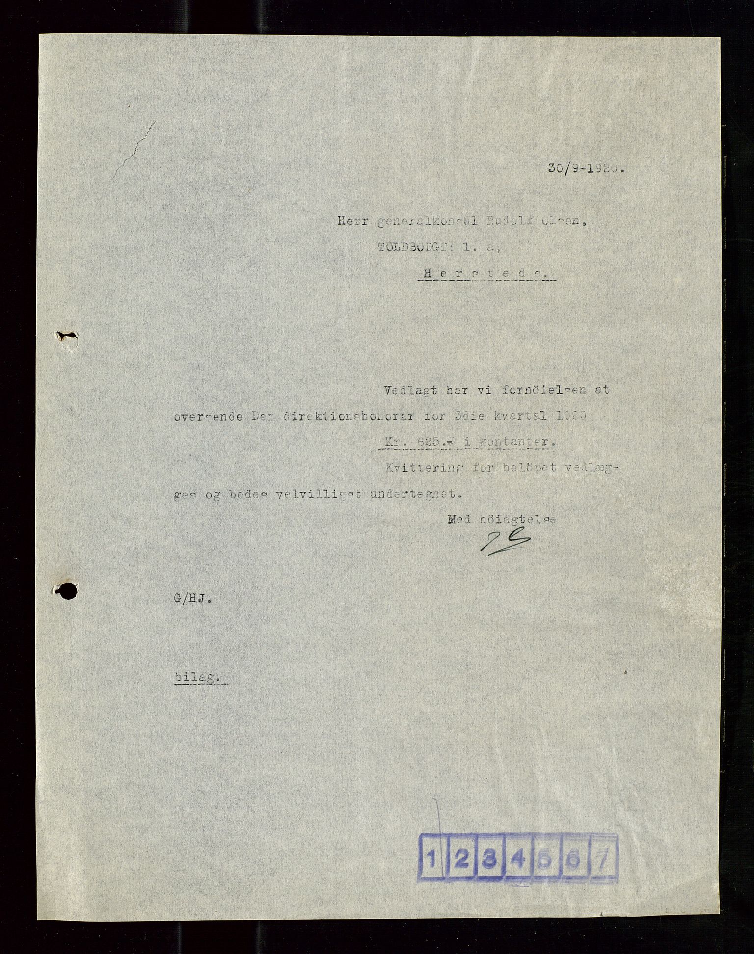 Pa 1521 - A/S Norske Shell, AV/SAST-A-101915/E/Ea/Eaa/L0010: Sjefskorrespondanse, 1920, p. 184