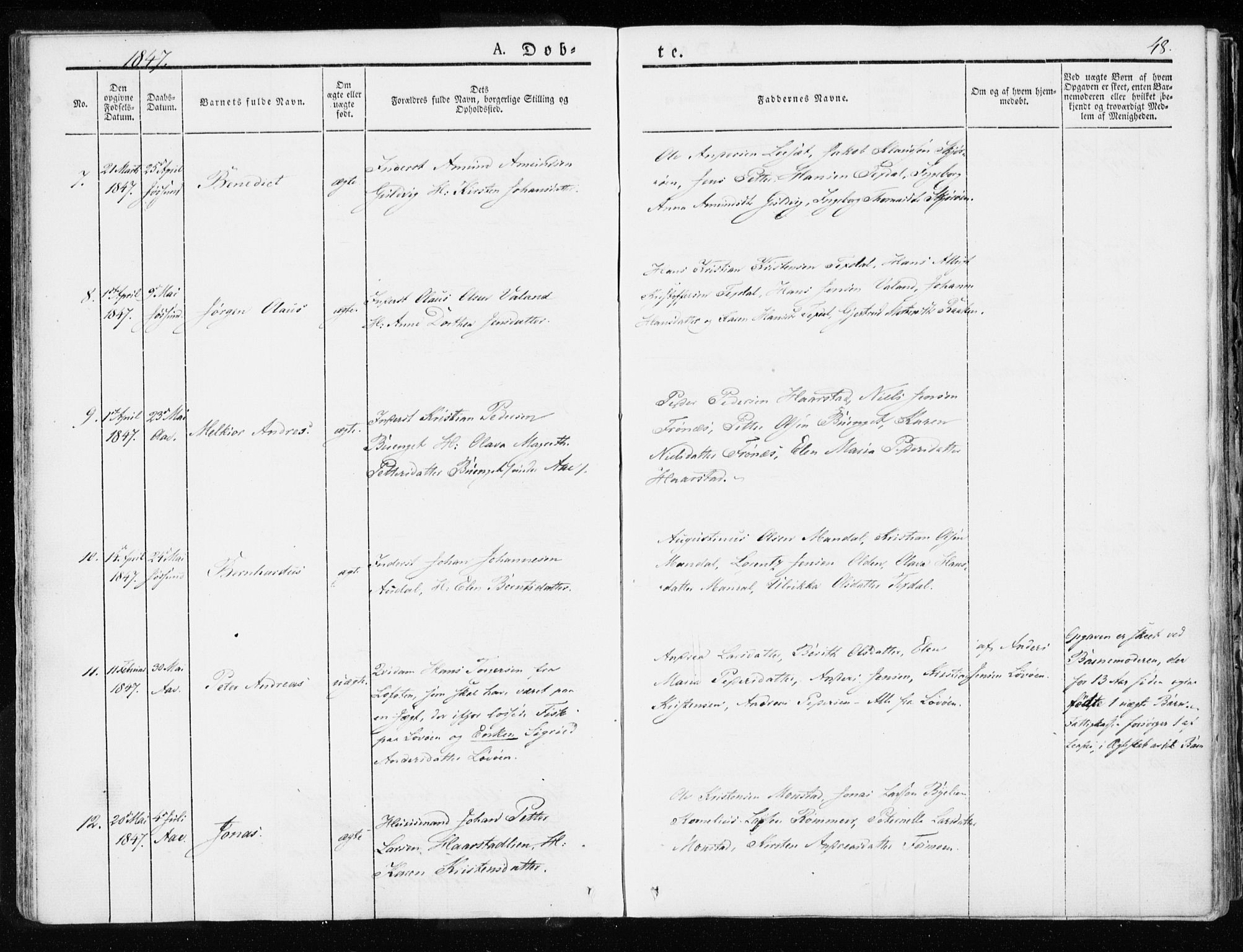 Ministerialprotokoller, klokkerbøker og fødselsregistre - Sør-Trøndelag, AV/SAT-A-1456/655/L0676: Parish register (official) no. 655A05, 1830-1847, p. 48