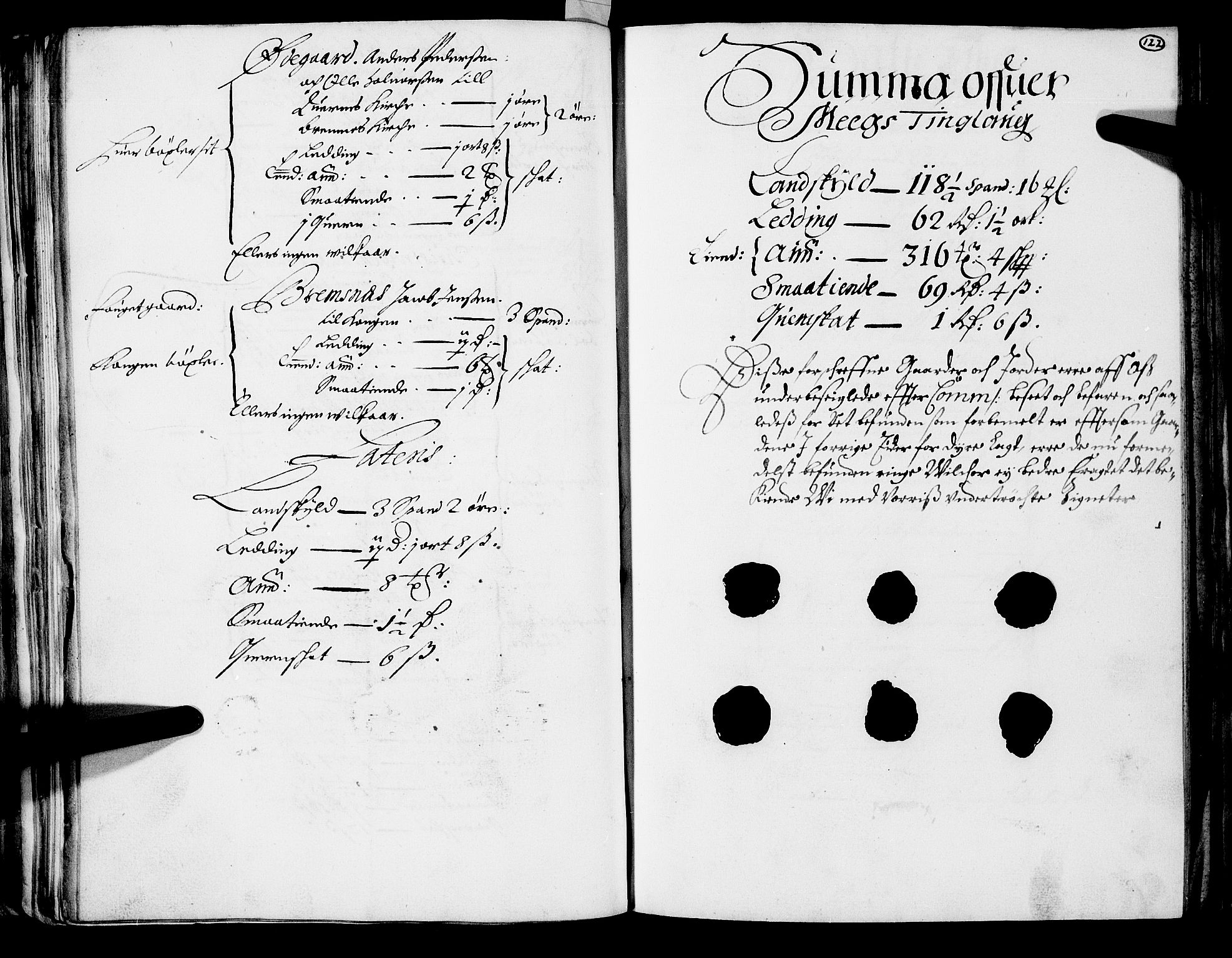 Rentekammeret inntil 1814, Realistisk ordnet avdeling, AV/RA-EA-4070/N/Nb/Nba/L0047: Nordmøre len, 1667, p. 121b-122a