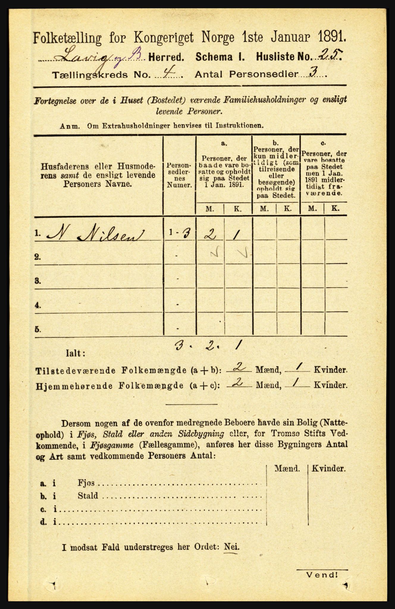 RA, 1891 census for 1415 Lavik og Brekke, 1891, p. 779