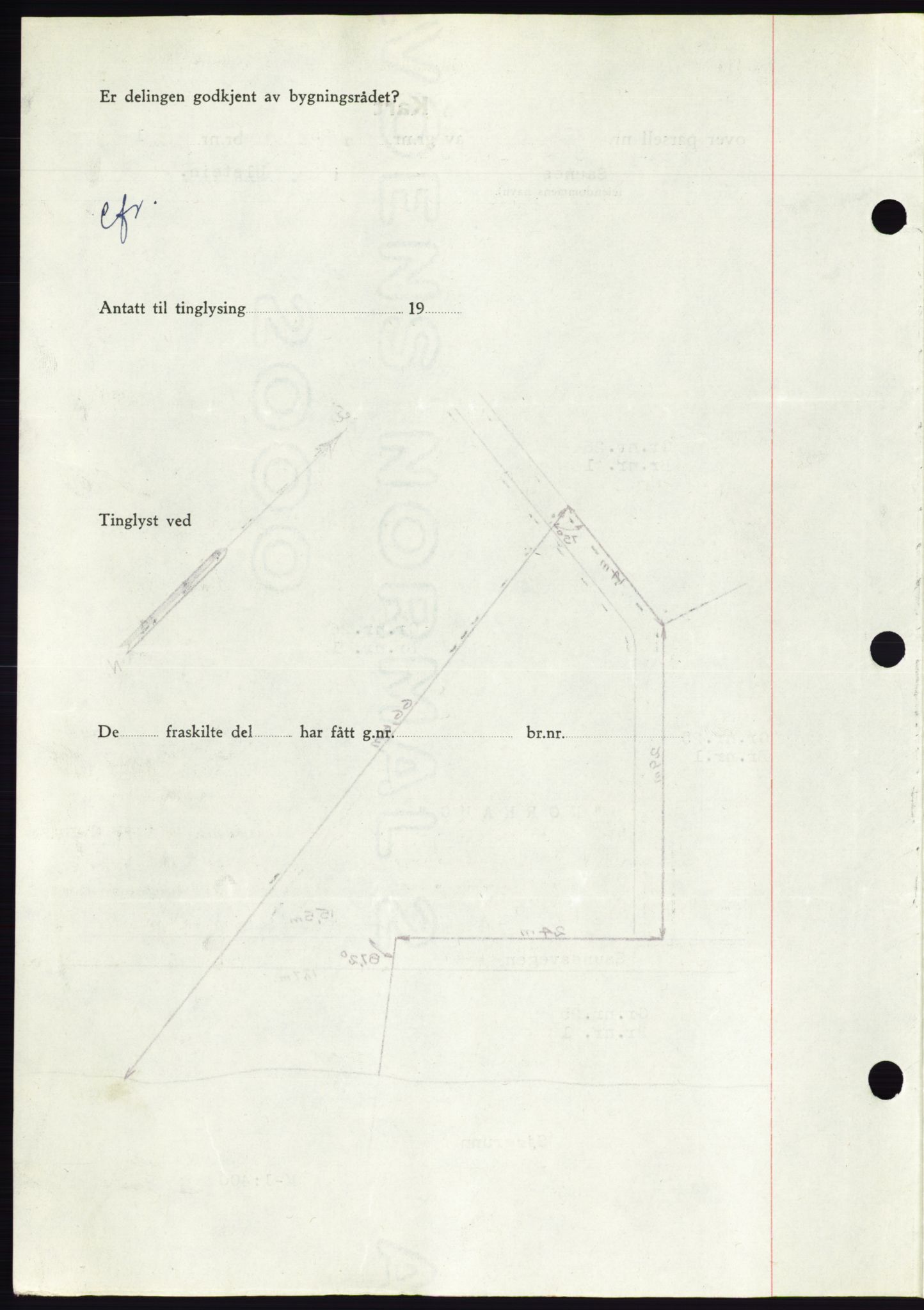 Søre Sunnmøre sorenskriveri, AV/SAT-A-4122/1/2/2C/L0078: Mortgage book no. 4A, 1946-1946, Diary no: : 663/1946