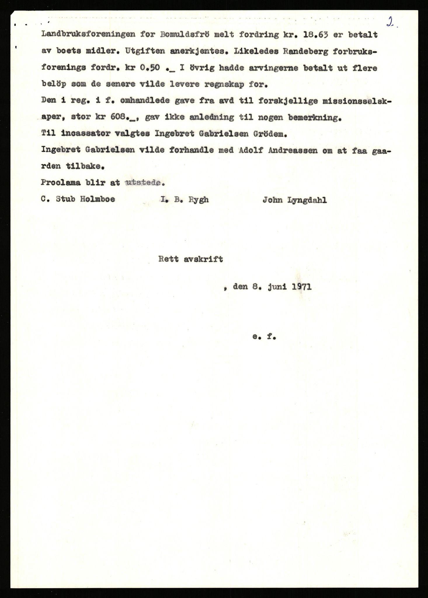 Statsarkivet i Stavanger, SAST/A-101971/03/Y/Yj/L0013: Avskrifter sortert etter gårdsnavn: Bæreim - Dalen, 1750-1930, p. 164
