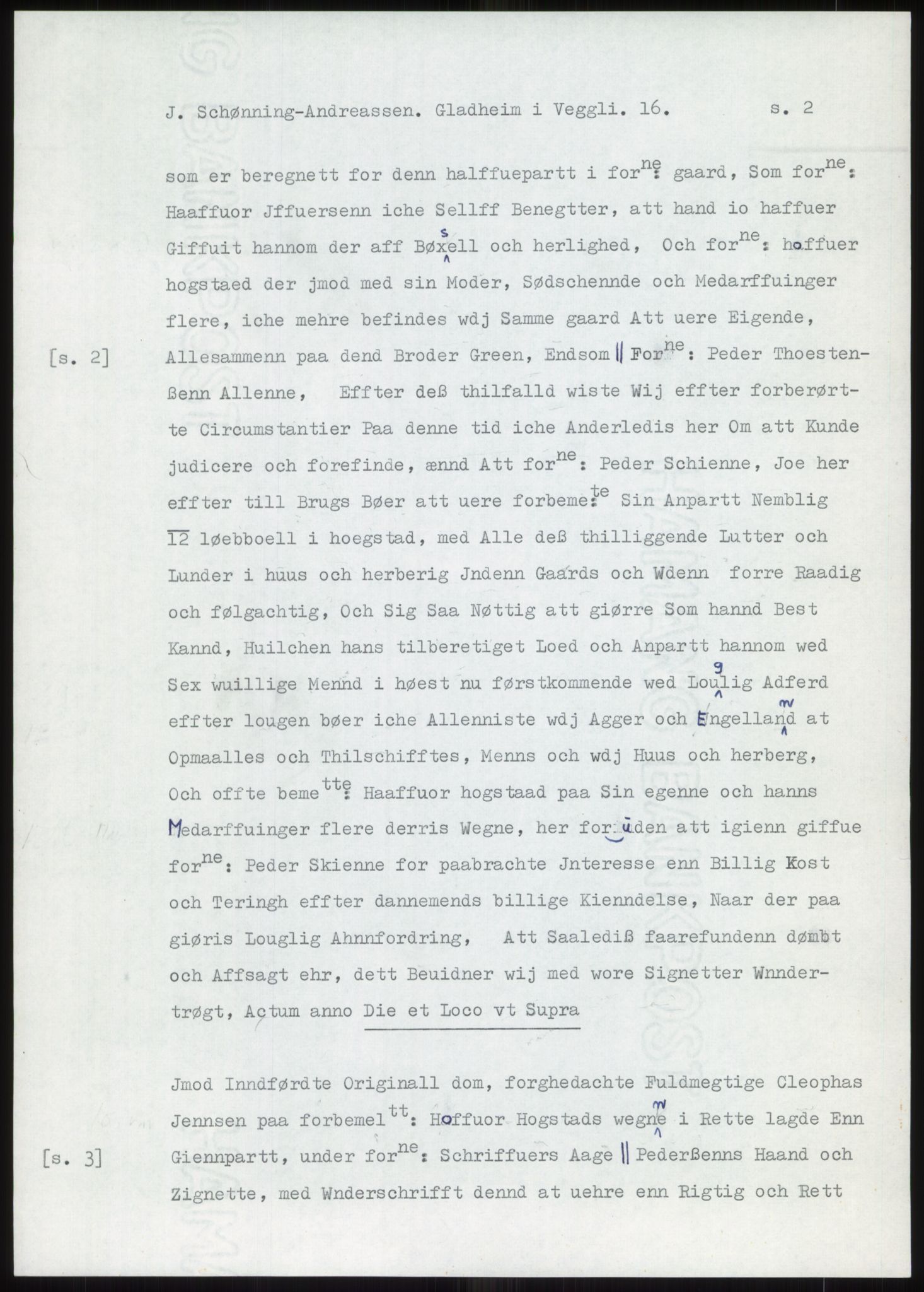 Samlinger til kildeutgivelse, Diplomavskriftsamlingen, AV/RA-EA-4053/H/Ha, p. 113