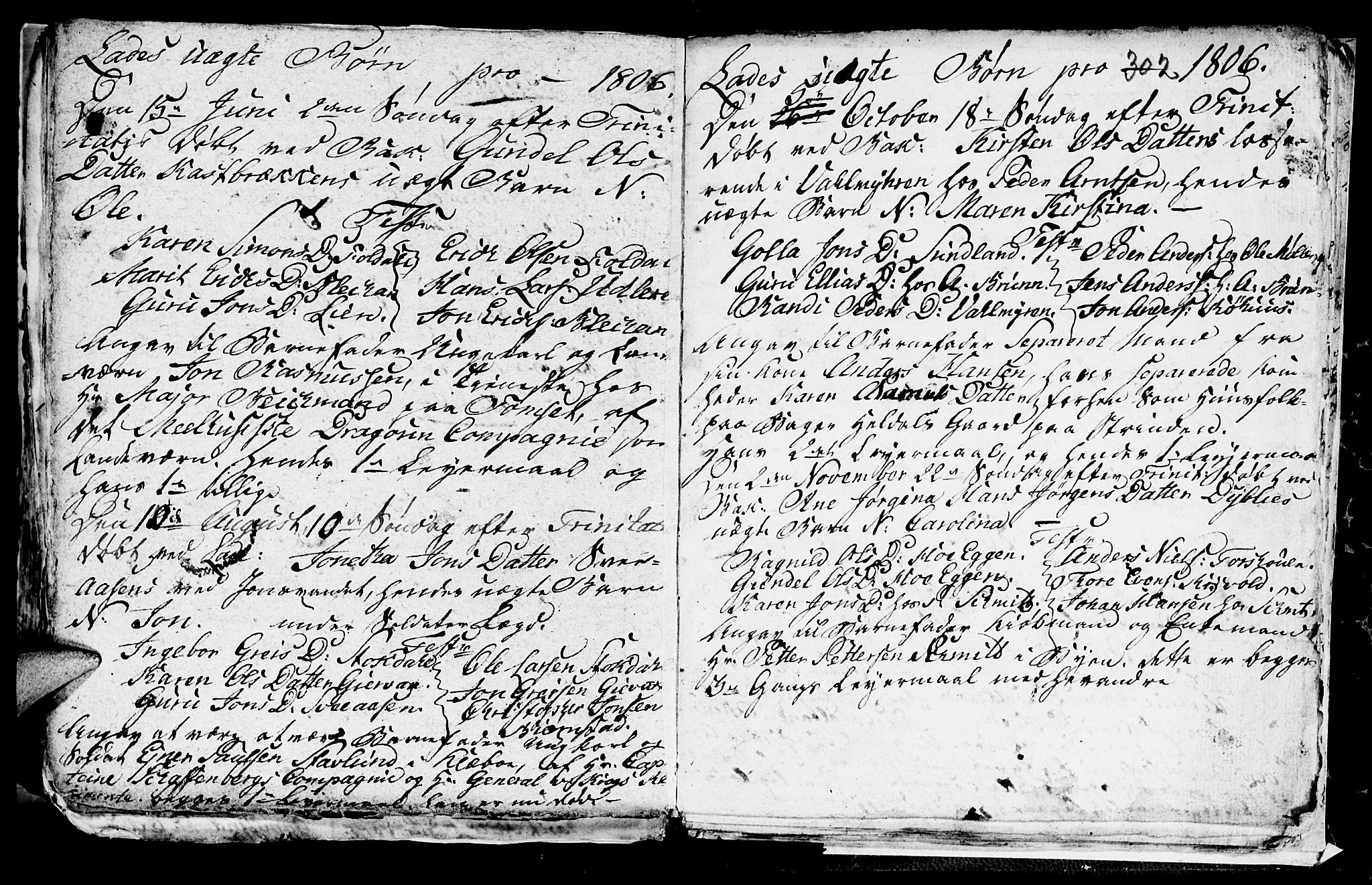Ministerialprotokoller, klokkerbøker og fødselsregistre - Sør-Trøndelag, SAT/A-1456/606/L0305: Parish register (copy) no. 606C01, 1757-1819, p. 302