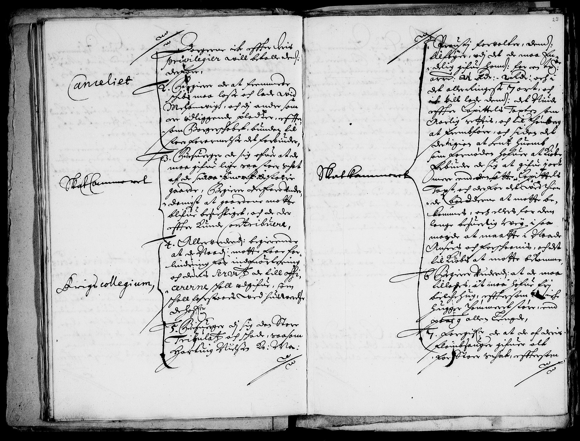 Danske Kanselli, Skapsaker, AV/RA-EA-4061/F/L0071: Skap 15, pakke 1A-31 Ia, 1618-1701, p. 249