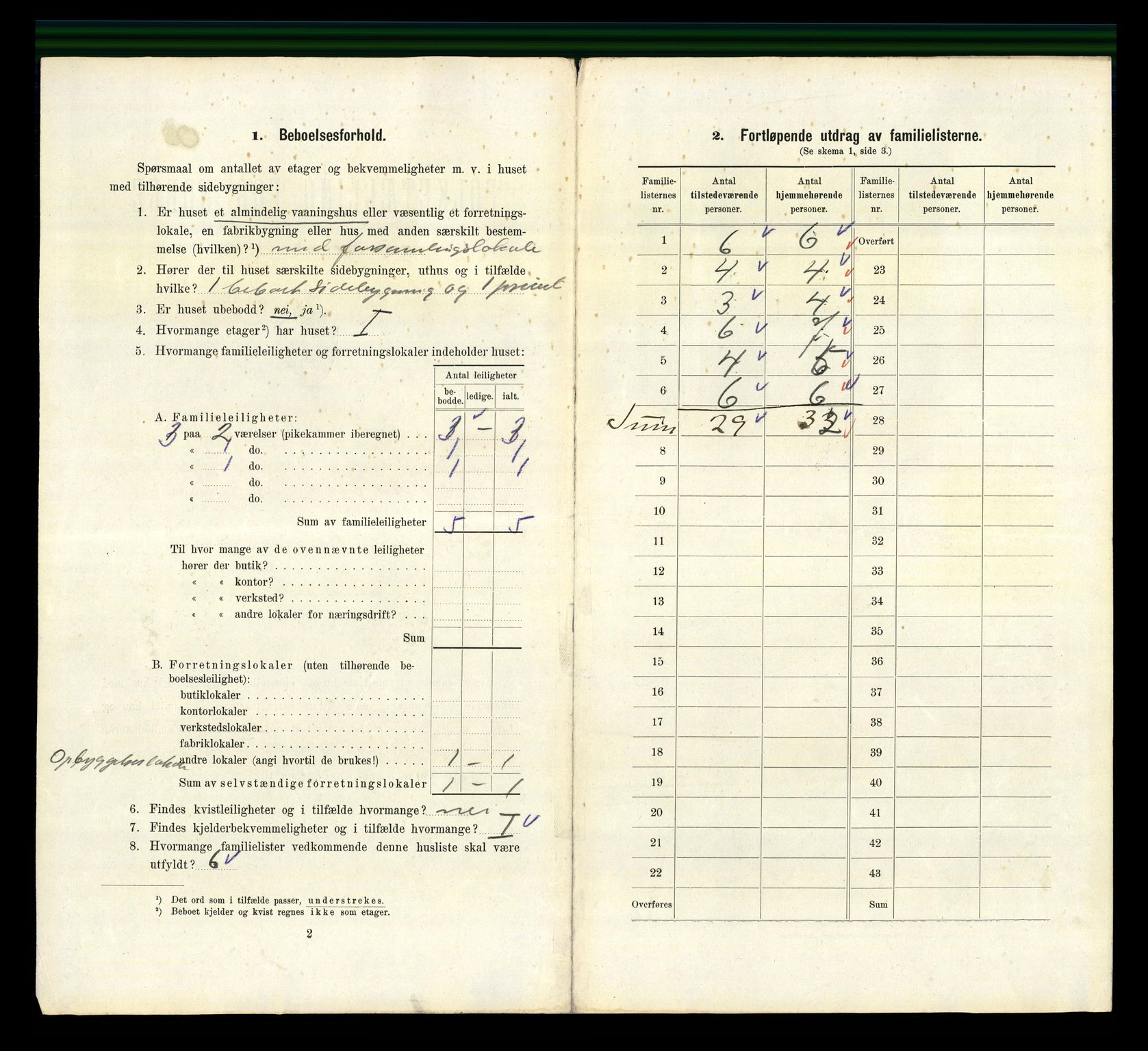 RA, 1910 census for Kragerø, 1910, p. 3949