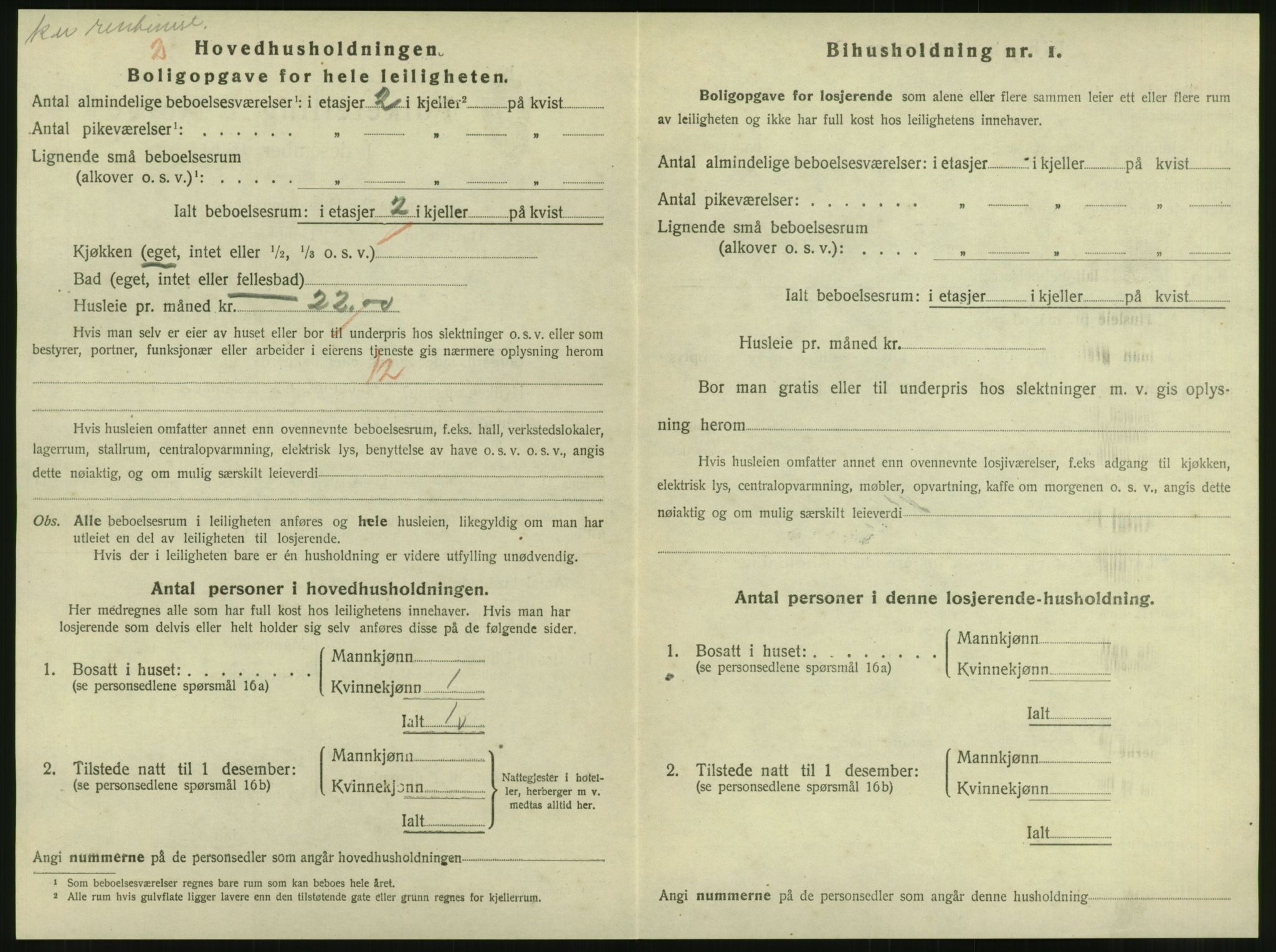 SAT, 1920 census for Steinkjer, 1920, p. 1245