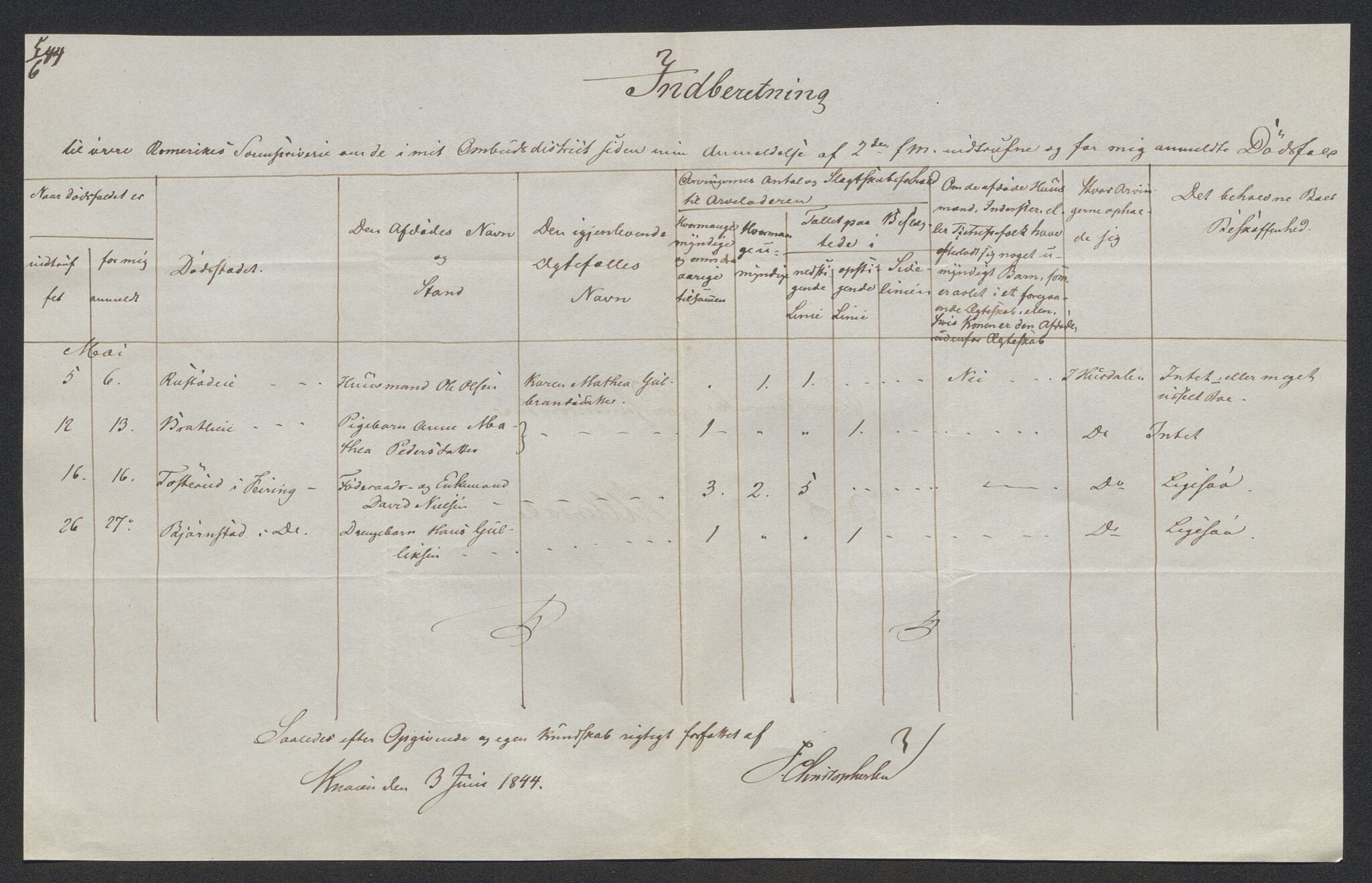 Eidsvoll tingrett, AV/SAO-A-10371/H/Ha/Hab/L0002: Dødsfallslister, 1832-1850, p. 410