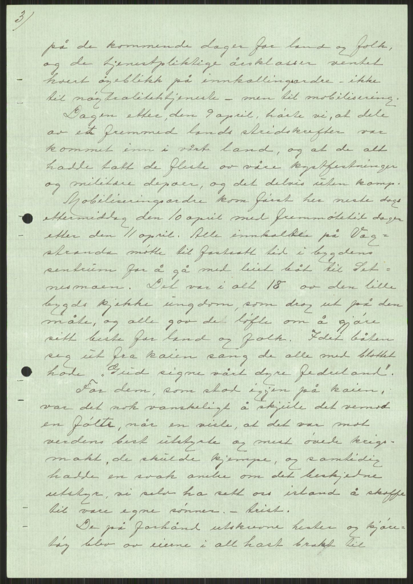 Forsvaret, Forsvarets krigshistoriske avdeling, AV/RA-RAFA-2017/Y/Ya/L0015: II-C-11-31 - Fylkesmenn.  Rapporter om krigsbegivenhetene 1940., 1940, p. 821