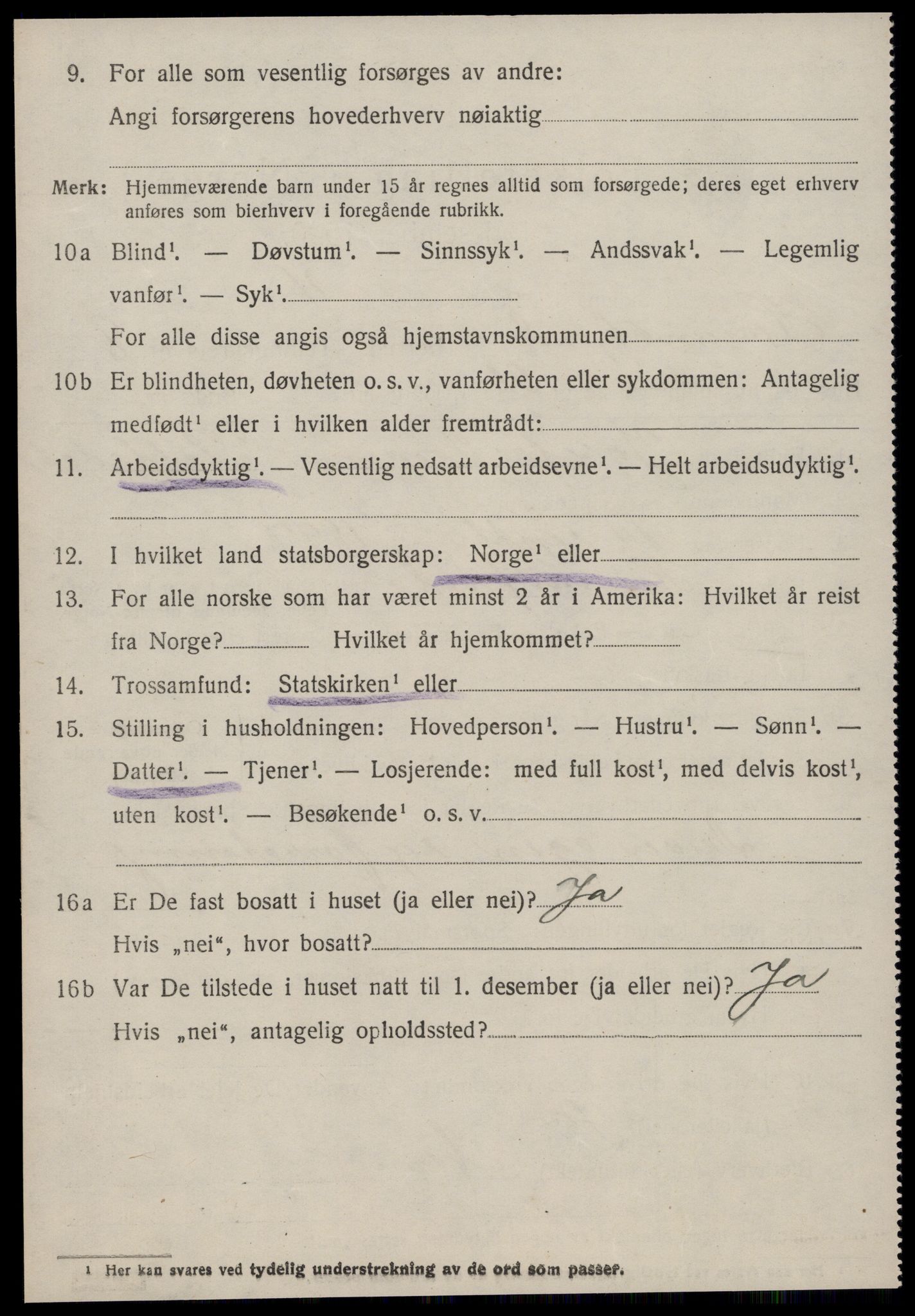 SAT, 1920 census for Hjørundfjord, 1920, p. 3216