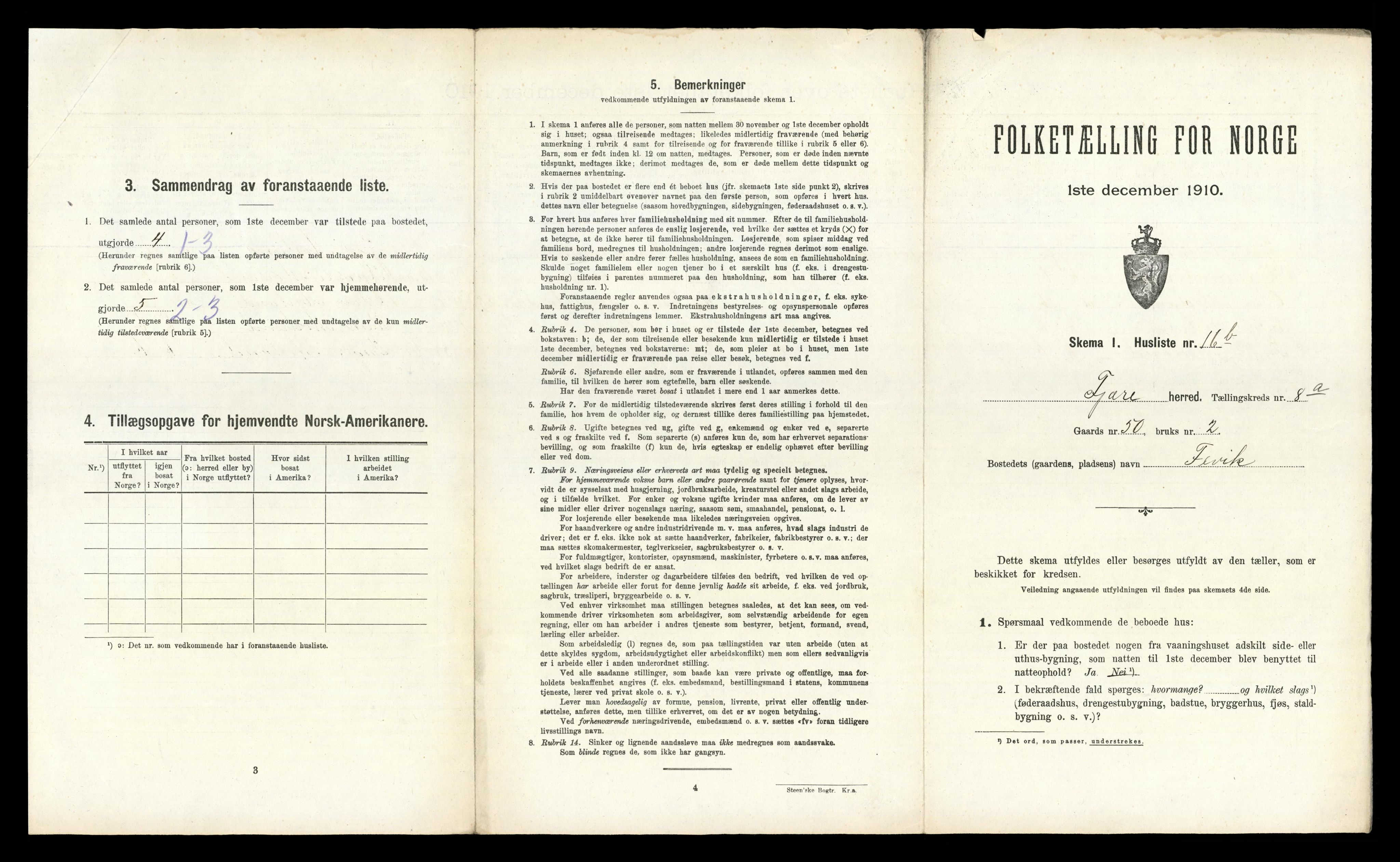 RA, 1910 census for Fjære, 1910, p. 1841