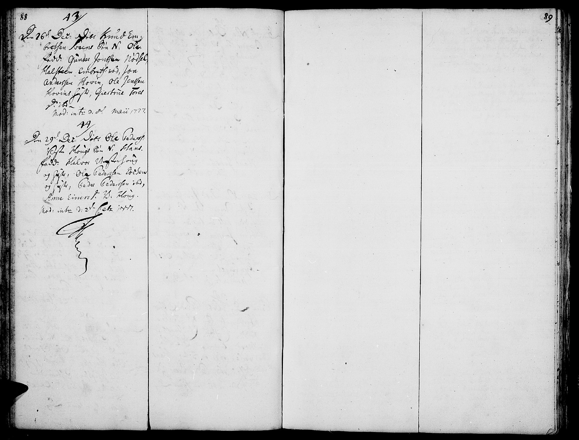 Elverum prestekontor, AV/SAH-PREST-044/H/Ha/Haa/L0003: Parish register (official) no. 3, 1757-1776, p. 88-89