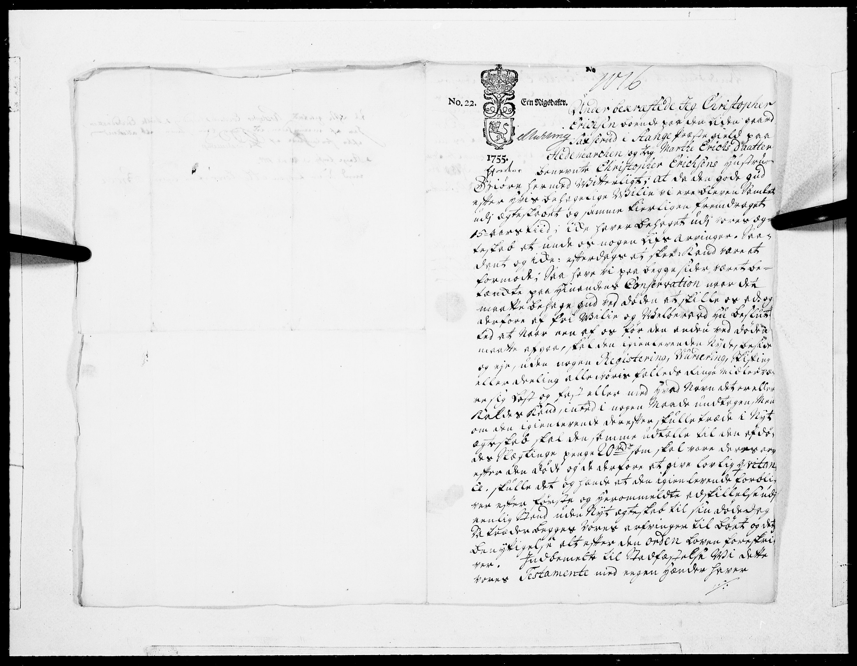 Danske Kanselli 1572-1799, AV/RA-EA-3023/F/Fc/Fcc/Fcca/L0172: Norske innlegg 1572-1799, 1756, p. 10