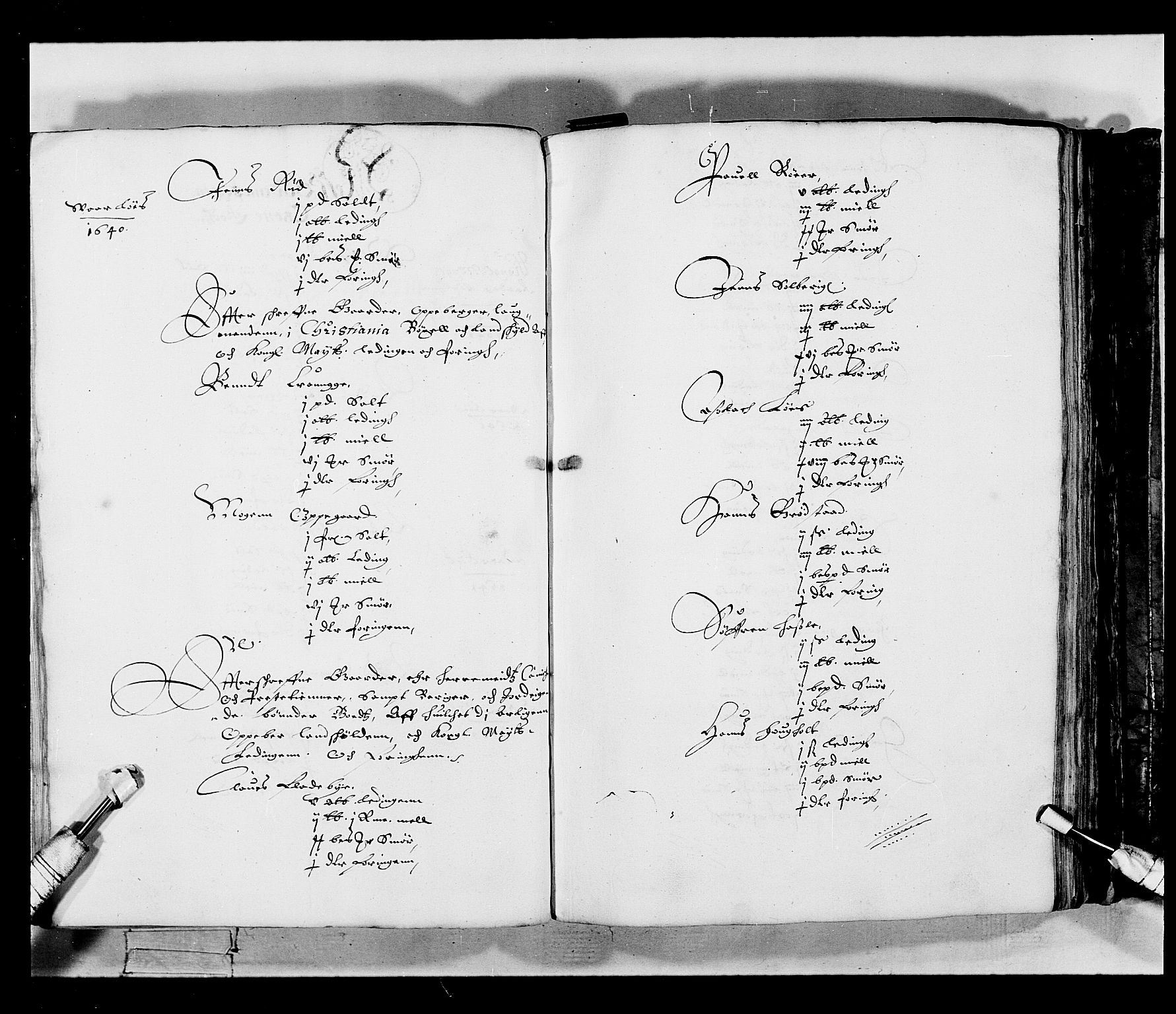 Stattholderembetet 1572-1771, AV/RA-EA-2870/Ek/L0019/0001: Jordebøker 1633-1658 / Jordebøker for Akershus len, 1642, p. 47