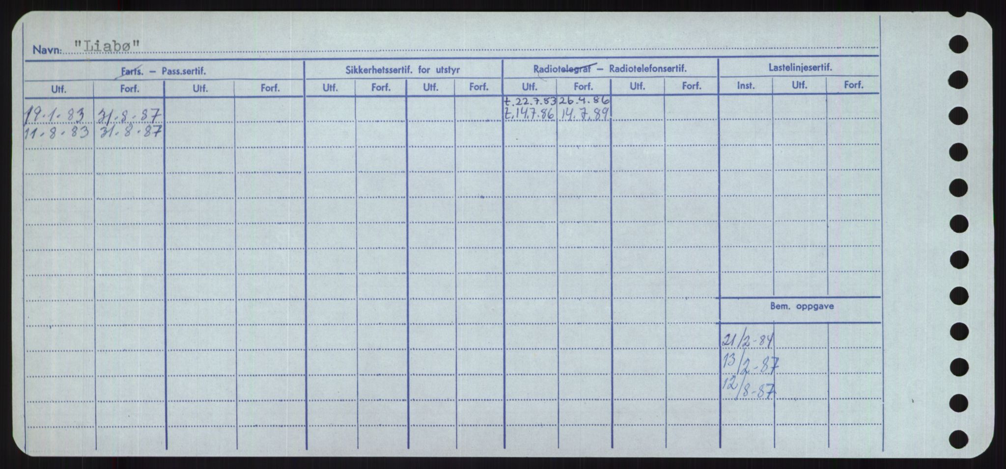 Sjøfartsdirektoratet med forløpere, Skipsmålingen, AV/RA-S-1627/H/Ha/L0003/0002: Fartøy, Hilm-Mar / Fartøy, Kom-Mar, p. 434