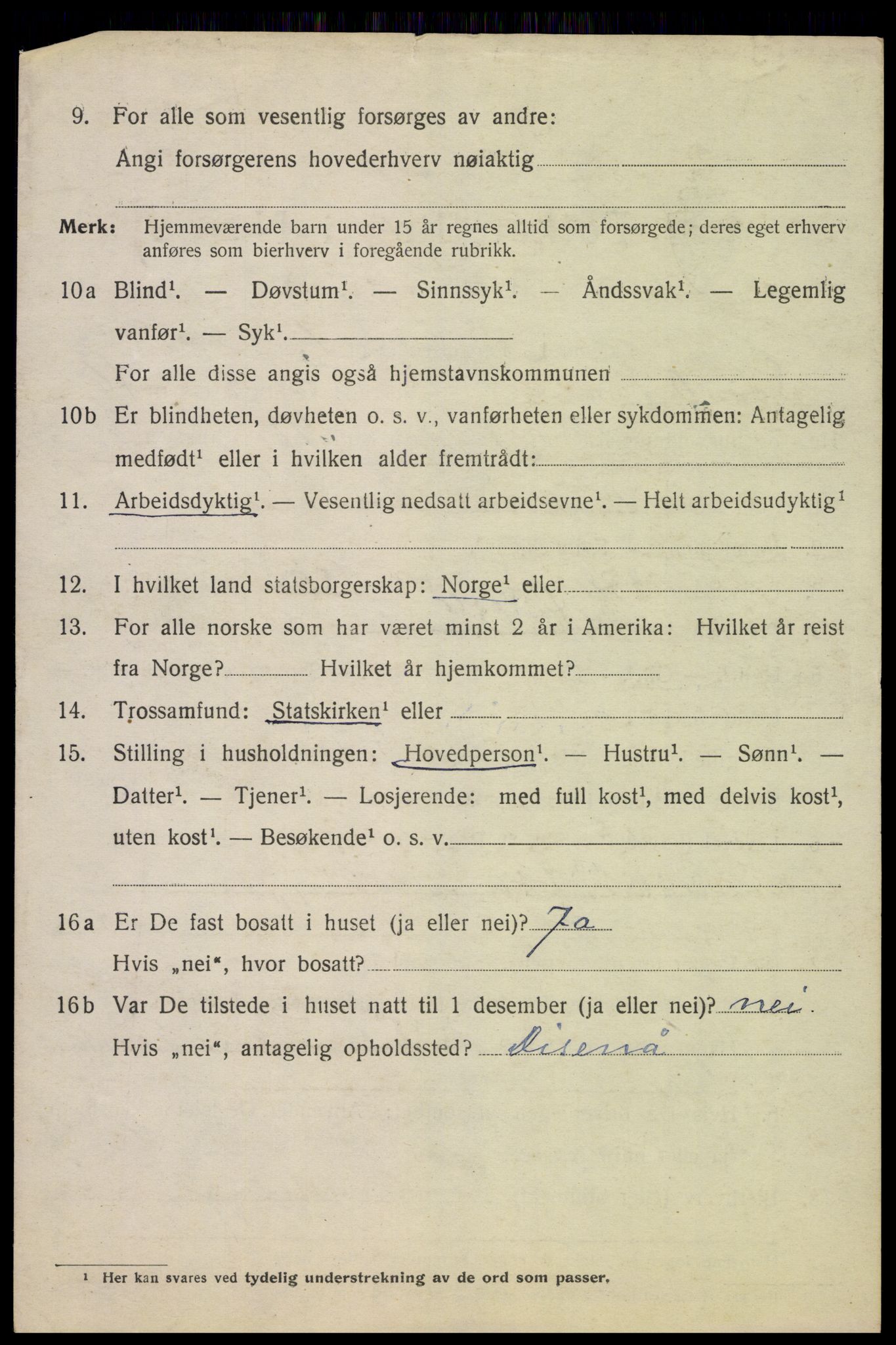 SAH, 1920 census for Sør-Odal, 1920, p. 16280