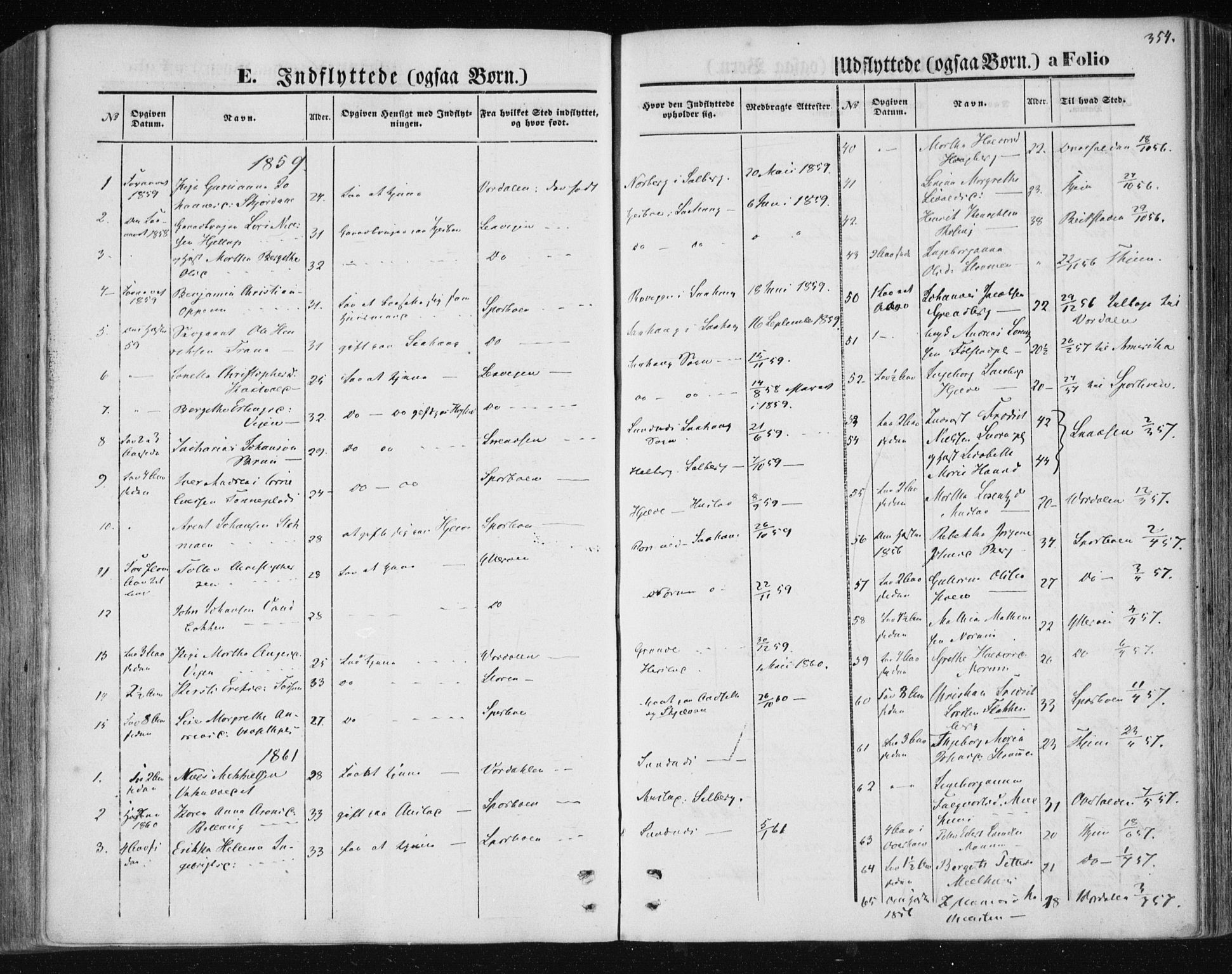 Ministerialprotokoller, klokkerbøker og fødselsregistre - Nord-Trøndelag, SAT/A-1458/730/L0283: Parish register (official) no. 730A08, 1855-1865, p. 354
