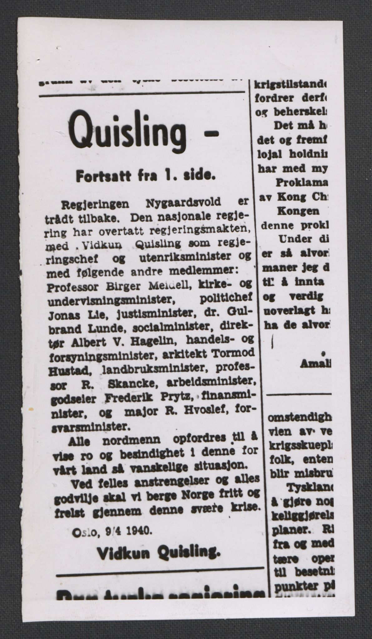Landssvikarkivet, Oslo politikammer, RA/S-3138-01/D/Da/L0003: Dnr. 29, 1945, p. 266
