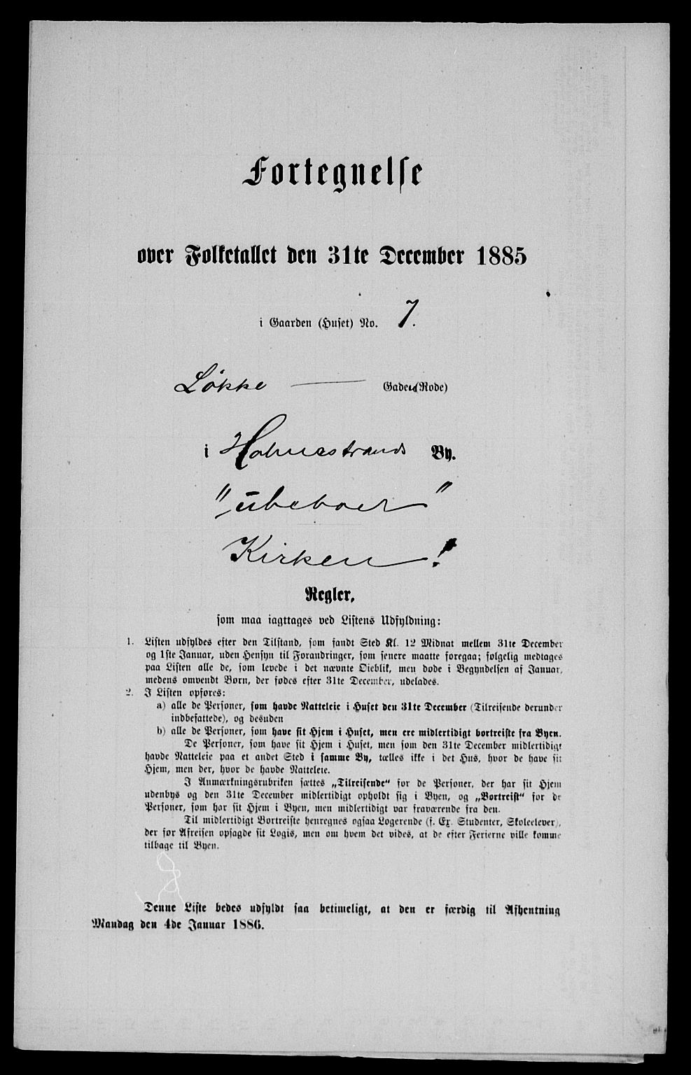 SAKO, 1885 census for 0702 Holmestrand, 1885, p. 182