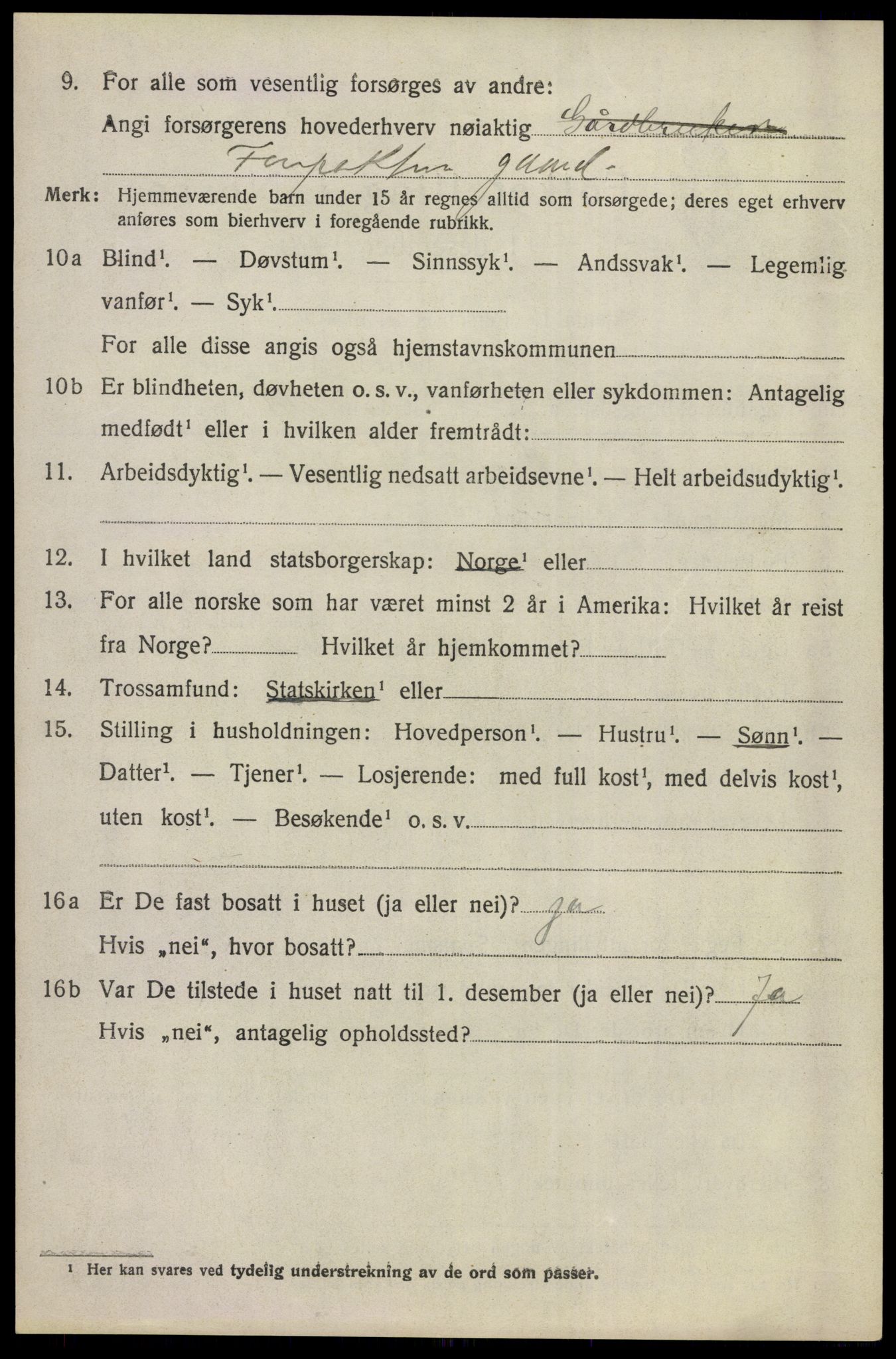 SAKO, 1920 census for Sigdal, 1920, p. 7625