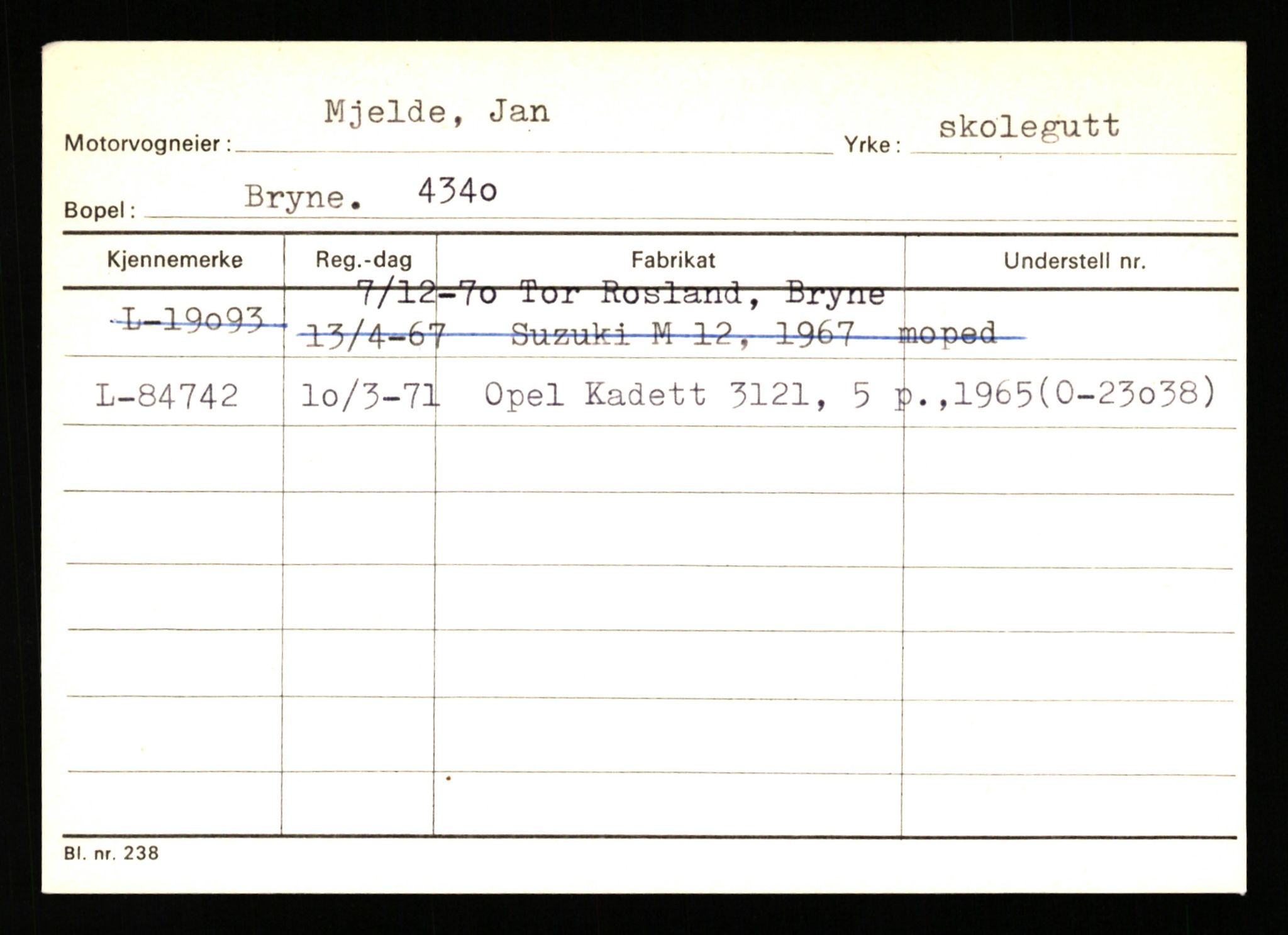 Stavanger trafikkstasjon, SAST/A-101942/0/H/L0025: Meling - Mygland, 1930-1971, p. 1125