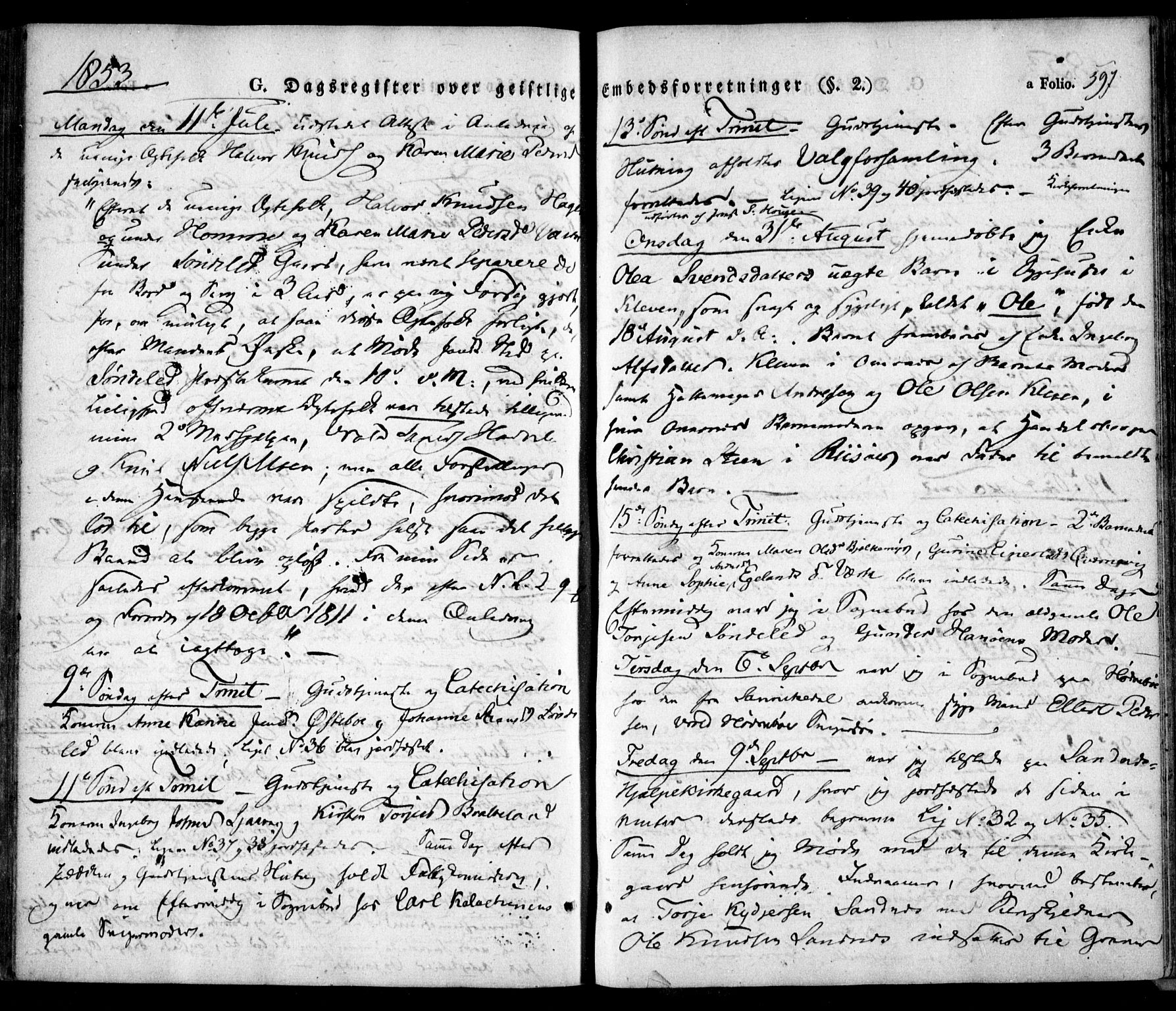 Søndeled sokneprestkontor, SAK/1111-0038/F/Fa/L0002: Parish register (official) no. A 2, 1839-1860, p. 597