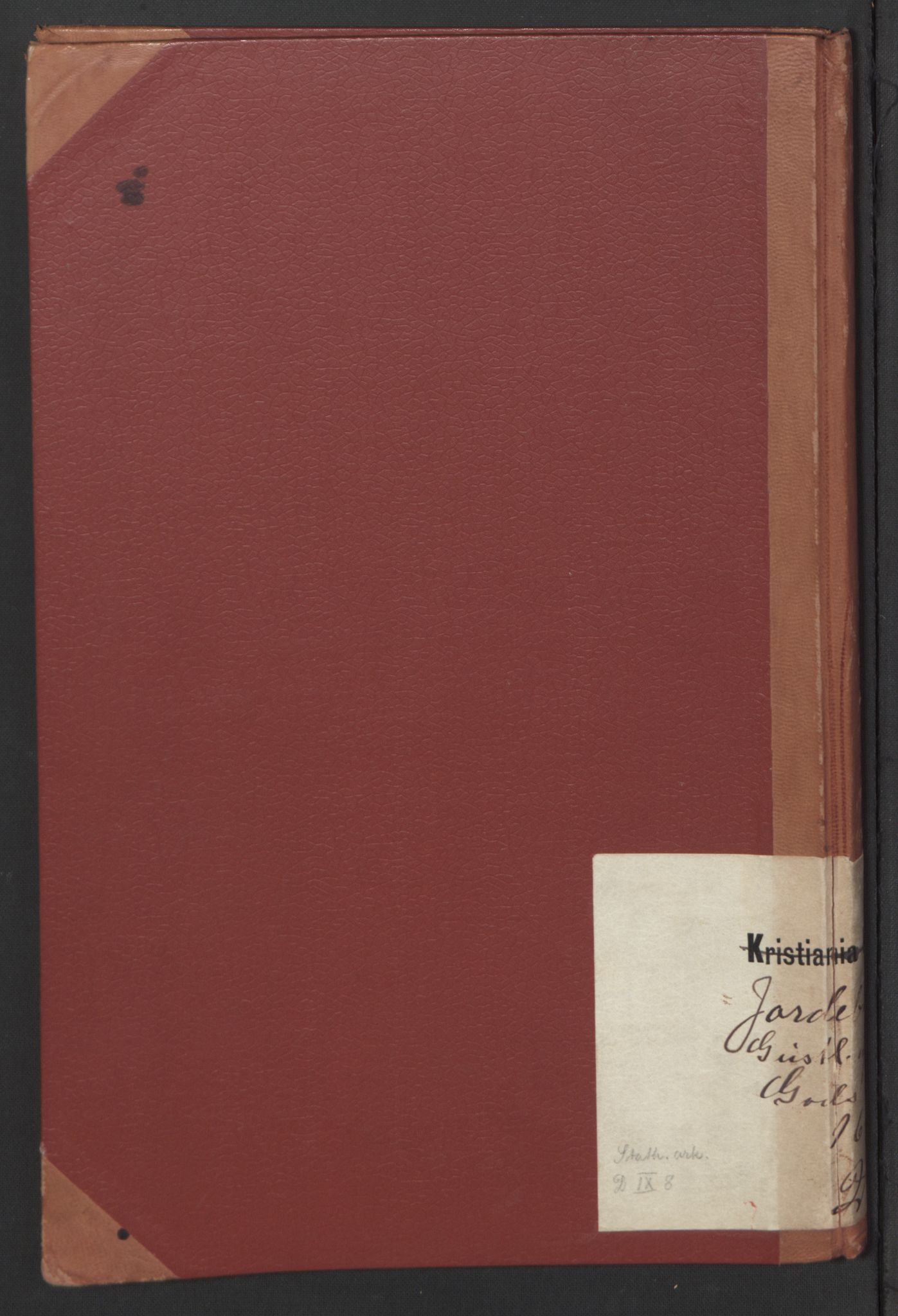 Stattholderembetet 1572-1771, AV/RA-EA-2870/Ek/L0008/0001: Jordebøker til utlikning av rosstjeneste 1624-1626: / Odelsjordebok for Oslo by, 1625, p. 44