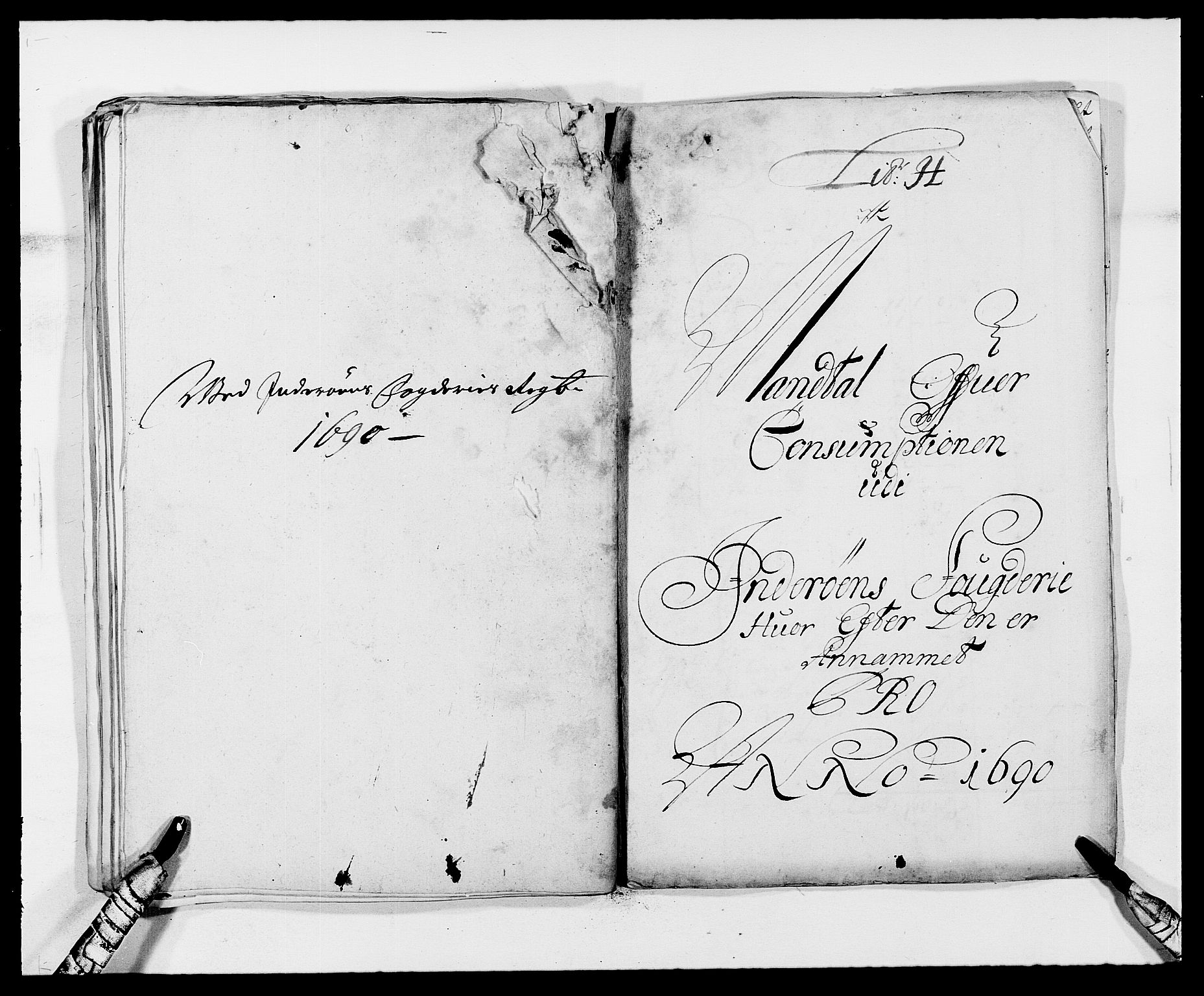 Rentekammeret inntil 1814, Reviderte regnskaper, Fogderegnskap, RA/EA-4092/R63/L4307: Fogderegnskap Inderøy, 1690-1691, p. 113