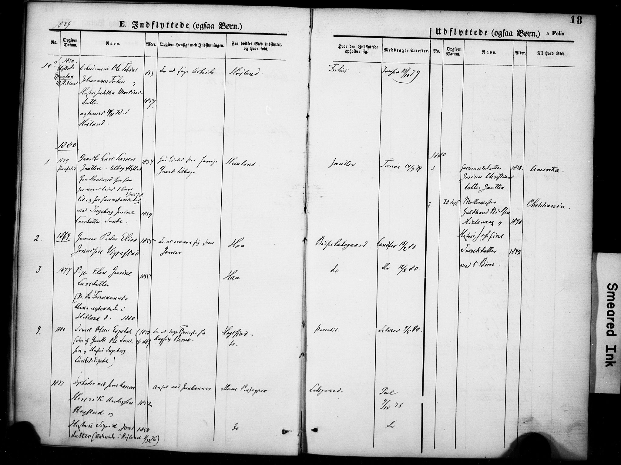 Hetland sokneprestkontor, SAST/A-101826/30/30BA/L0007: Parish register (official) no. A 7, 1870-1924, p. 18