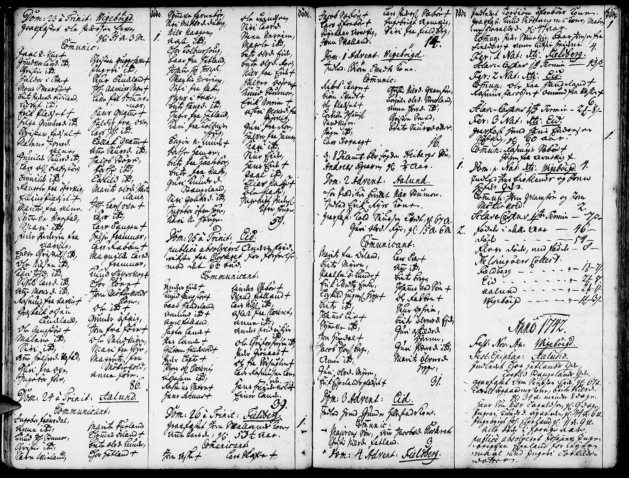 Fjelberg sokneprestembete, SAB/A-75201/H/Haa: Parish register (official) no. A 1, 1739-1759, p. 15