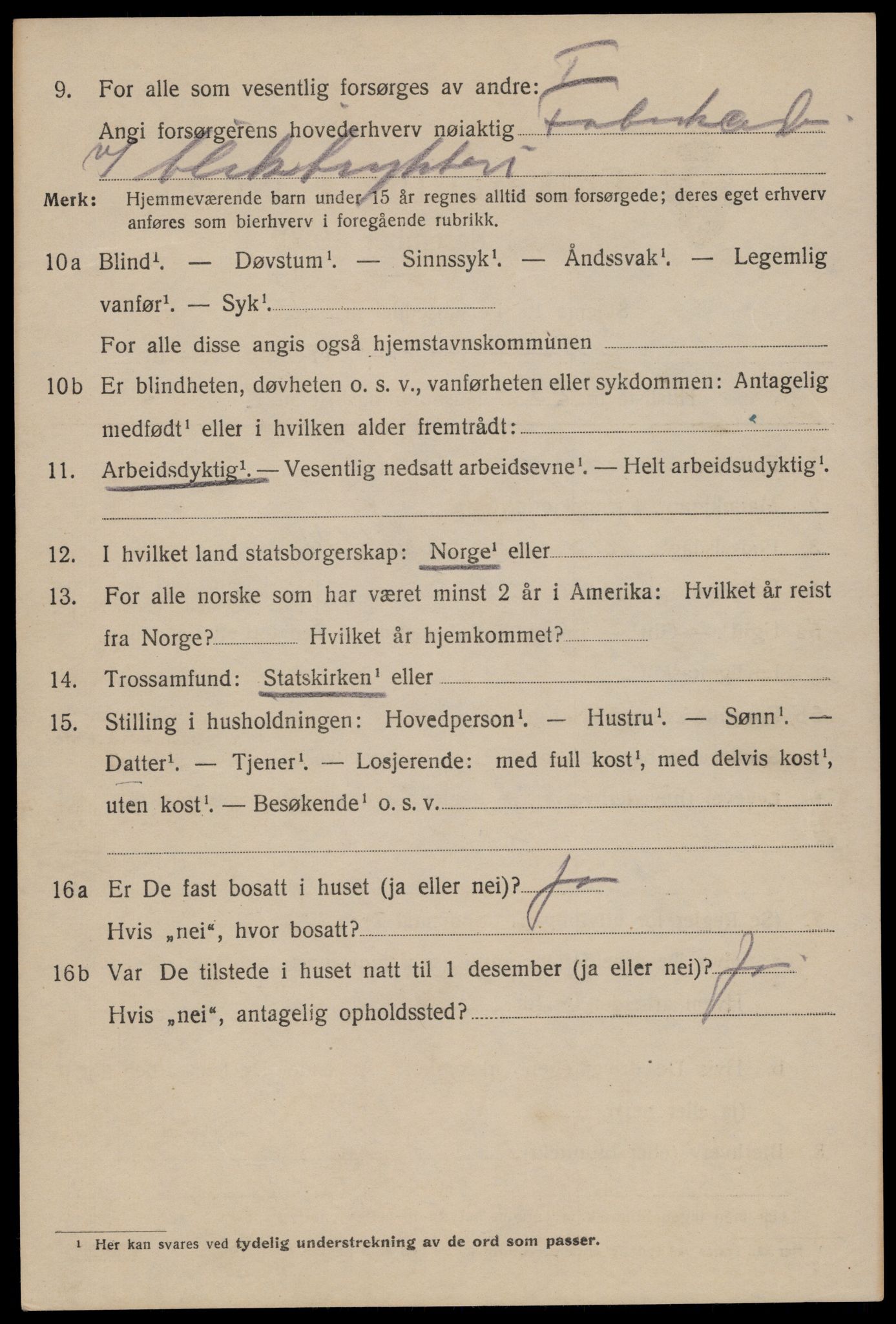 SAST, 1920 census for Stavanger, 1920, p. 37705