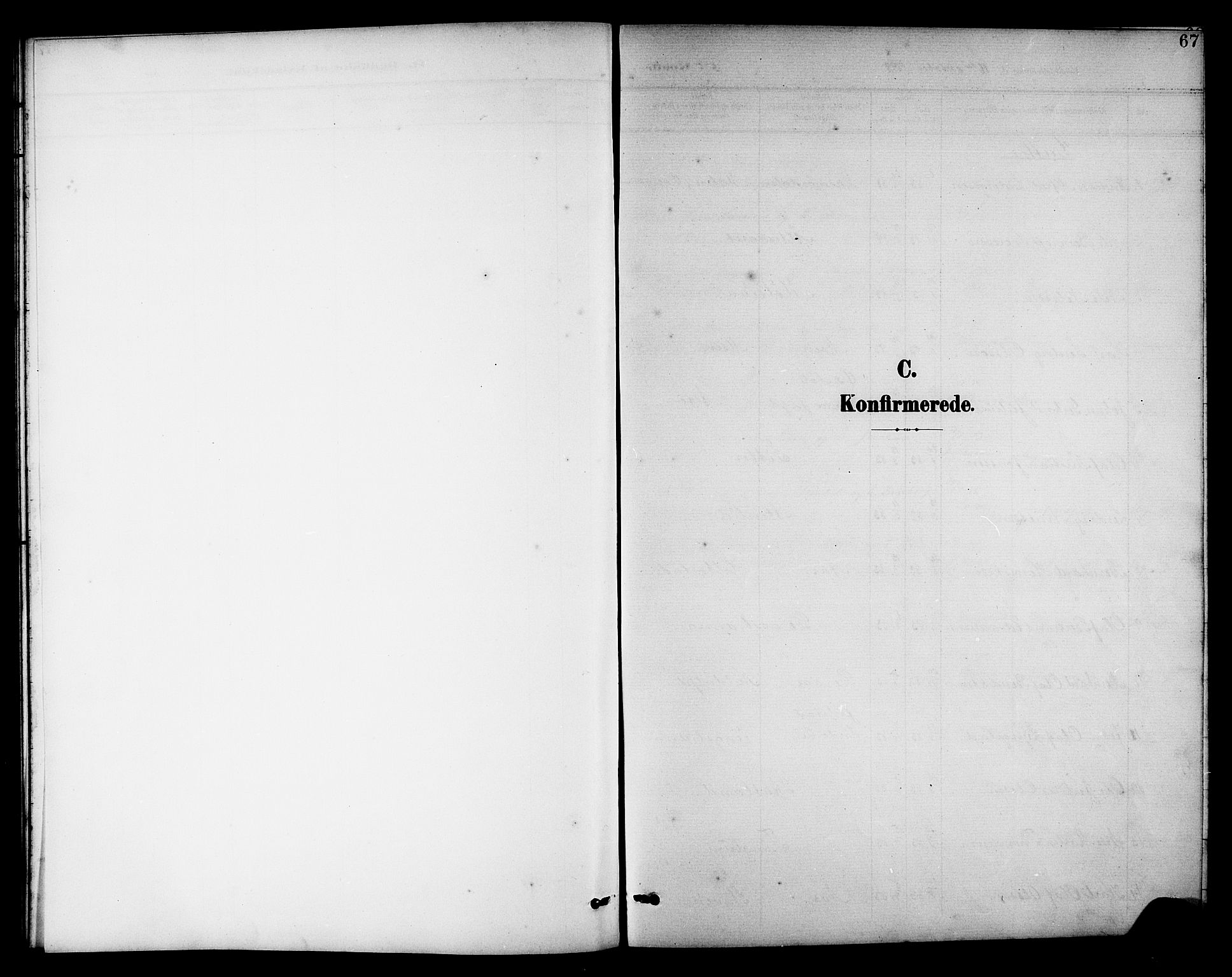 Ministerialprotokoller, klokkerbøker og fødselsregistre - Nord-Trøndelag, SAT/A-1458/742/L0412: Parish register (copy) no. 742C03, 1898-1910, p. 67