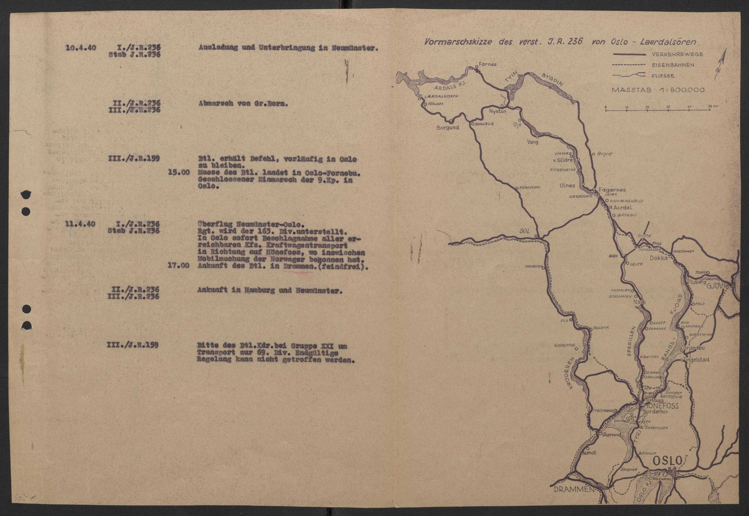 Forsvaret, Forsvarets krigshistoriske avdeling, RA/RAFA-2017/Y/Yg/L0215: II-C-11-2150-2152  -  Weserübung.  Angrepet på Norge., 1940-1945, p. 3