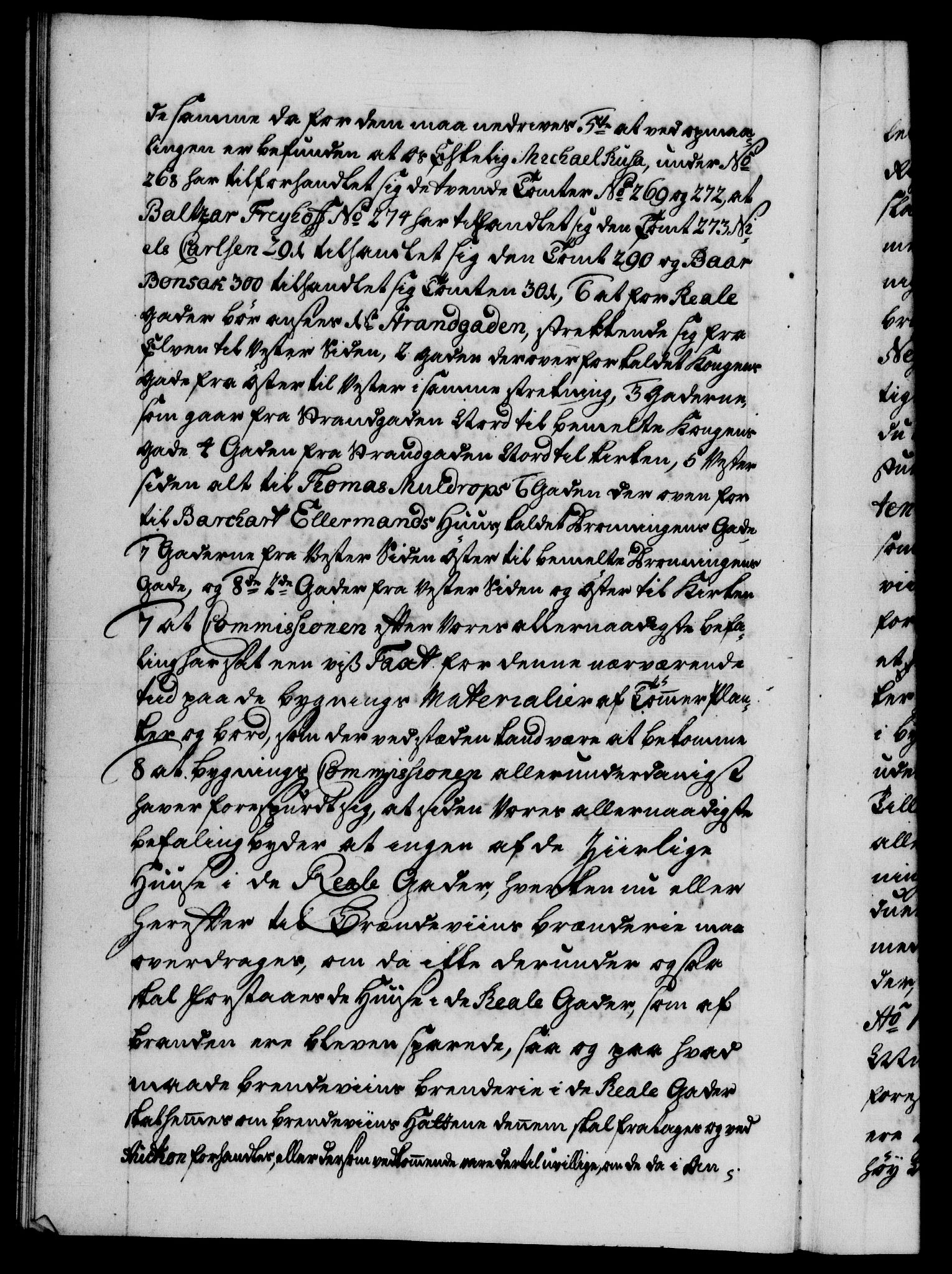 Danske Kanselli 1572-1799, AV/RA-EA-3023/F/Fc/Fca/Fcab/L0026: Norske tegnelser, 1734-1735, p. 442b