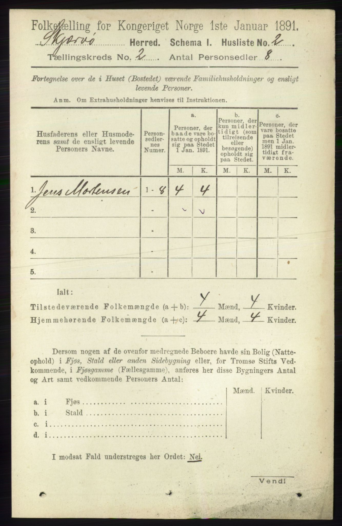 RA, 1891 census for 1941 Skjervøy, 1891, p. 919