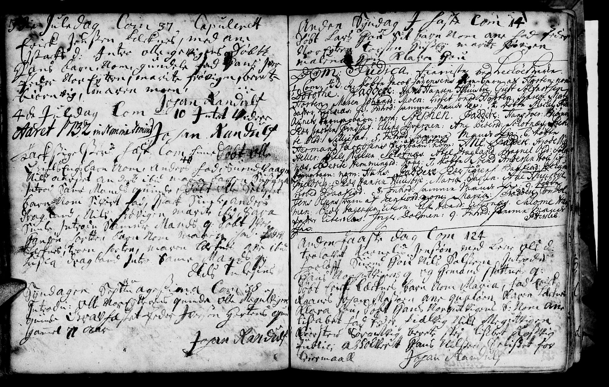 Ministerialprotokoller, klokkerbøker og fødselsregistre - Nord-Trøndelag, SAT/A-1458/788/L0694: Parish register (official) no. 788A01, 1710-1805