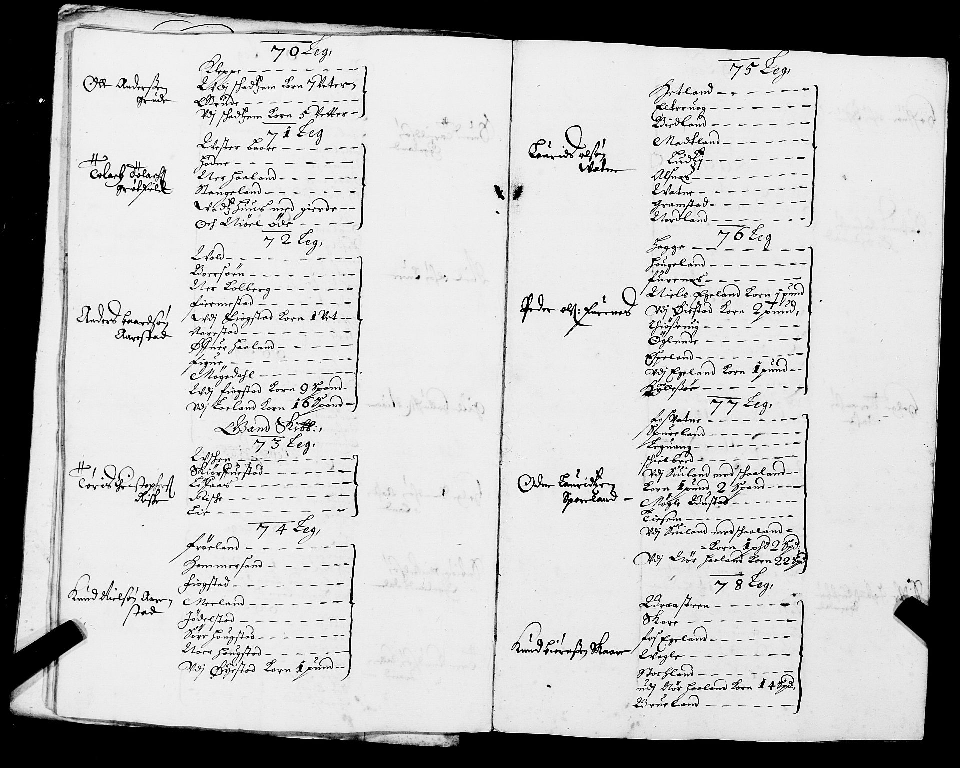 Fylkesmannen i Rogaland, AV/SAST-A-101928/99/3/325/325CA/L0003: MILITÆRE MANNTALL/LEGDSRULLER: RYFYLKE, JÆREN OG DALANE FOGDERI, 1671-1680, p. 133