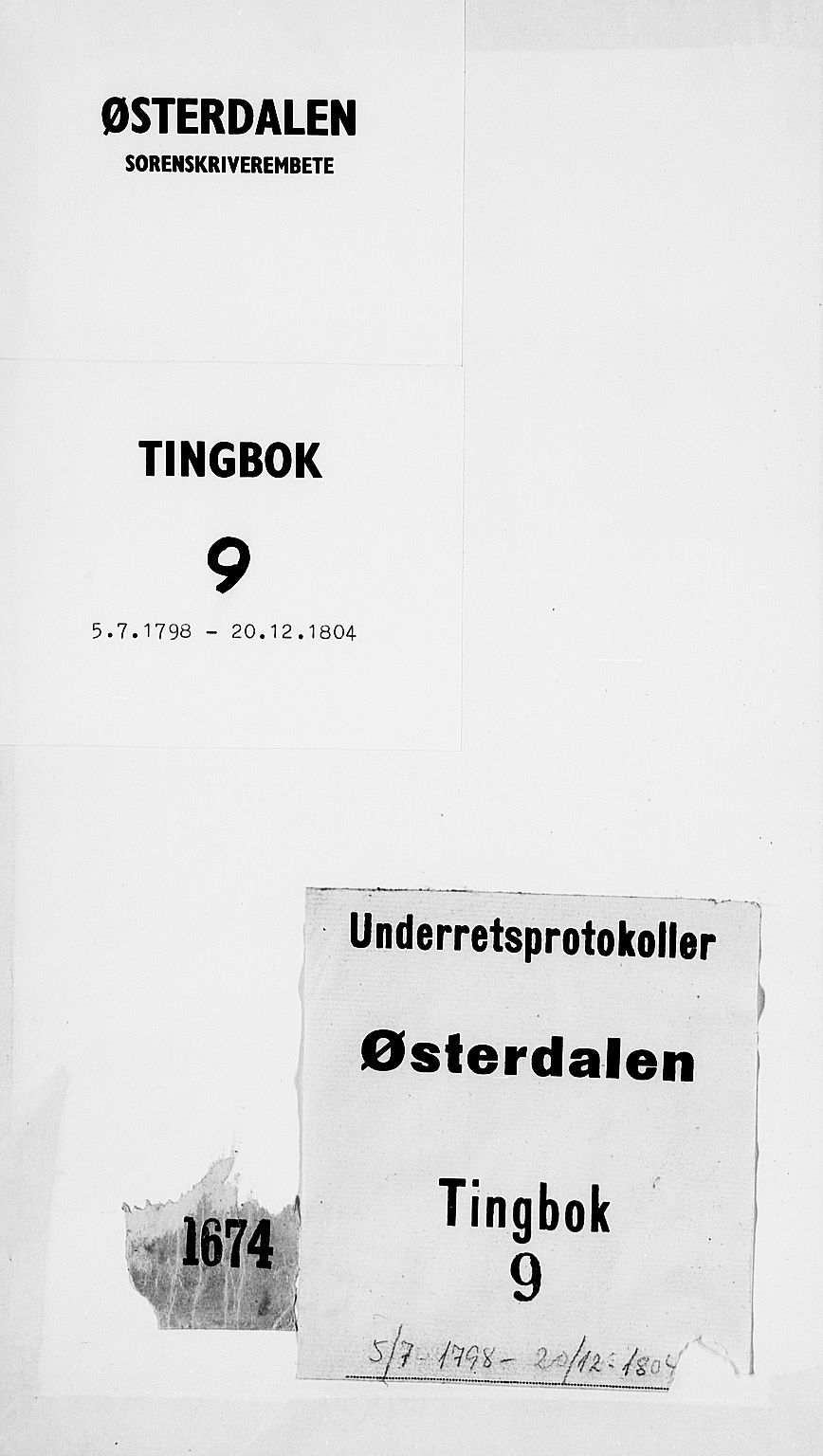 Østerdalen sorenskriveri, SAH/TING-032/G/Gb/L0009: Tingbok, 1798-1804