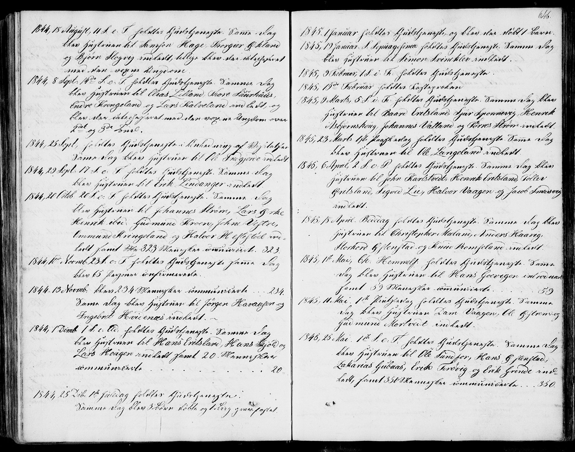 Skjold sokneprestkontor, SAST/A-101847/H/Ha/Haa/L0006: Parish register (official) no. A 6.2, 1835-1858, p. 646