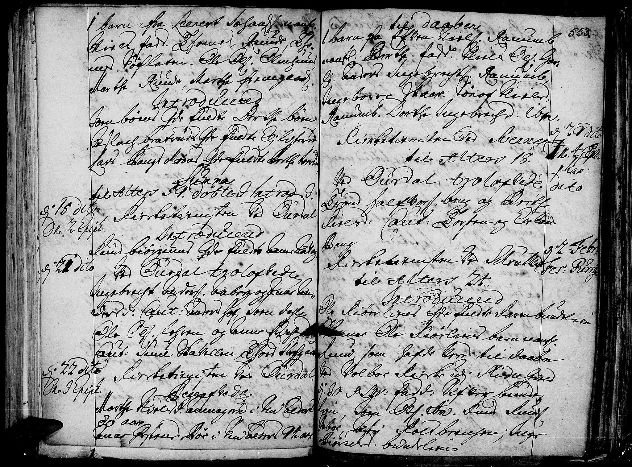 Aurdal prestekontor, SAH/PREST-126/H/Ha/Haa/L0001: Parish register (official) no. 1-3, 1692-1730, p. 553