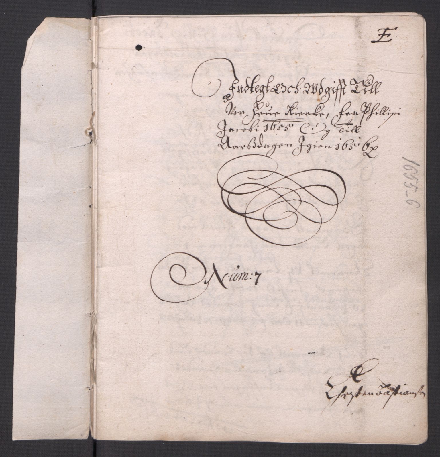 Rentekammeret inntil 1814, Reviderte regnskaper, Kirkeregnskap, AV/RA-EA-4067/Rf/L0122: Kirkeregnskap, 1651-1674