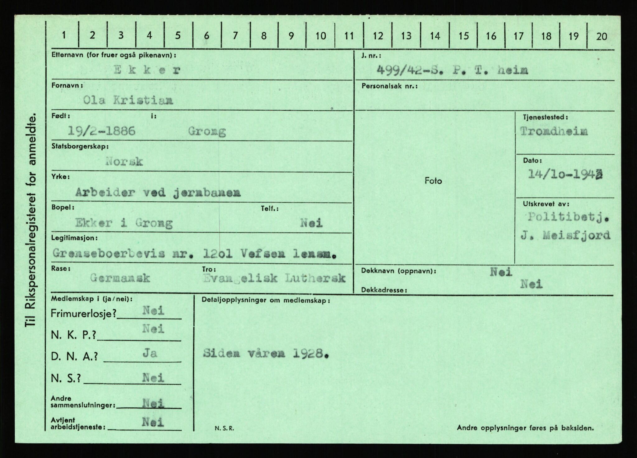 Statspolitiet - Hovedkontoret / Osloavdelingen, AV/RA-S-1329/C/Ca/L0004: Eid - funn av gjenstander	, 1943-1945, p. 445