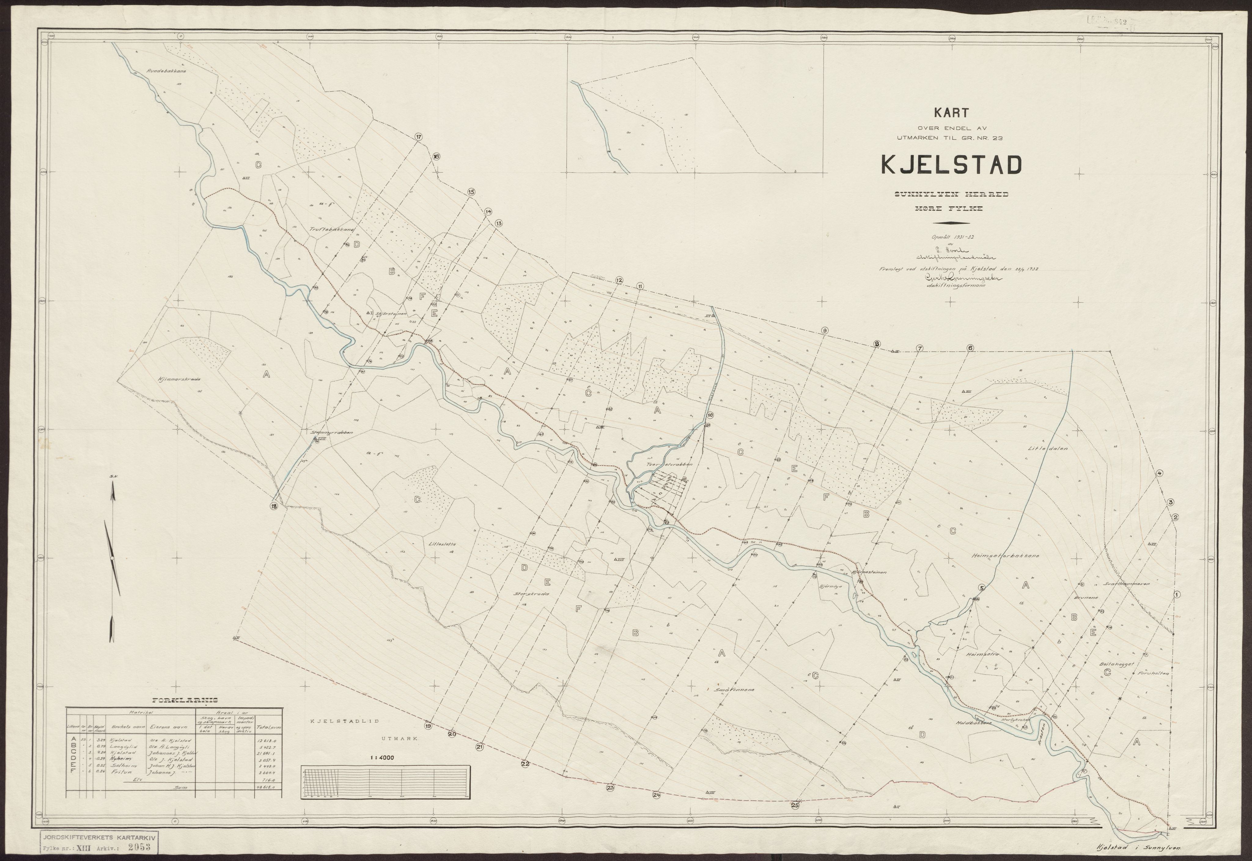 Jordskifteverkets kartarkiv, AV/RA-S-3929/T, 1859-1988, p. 2508